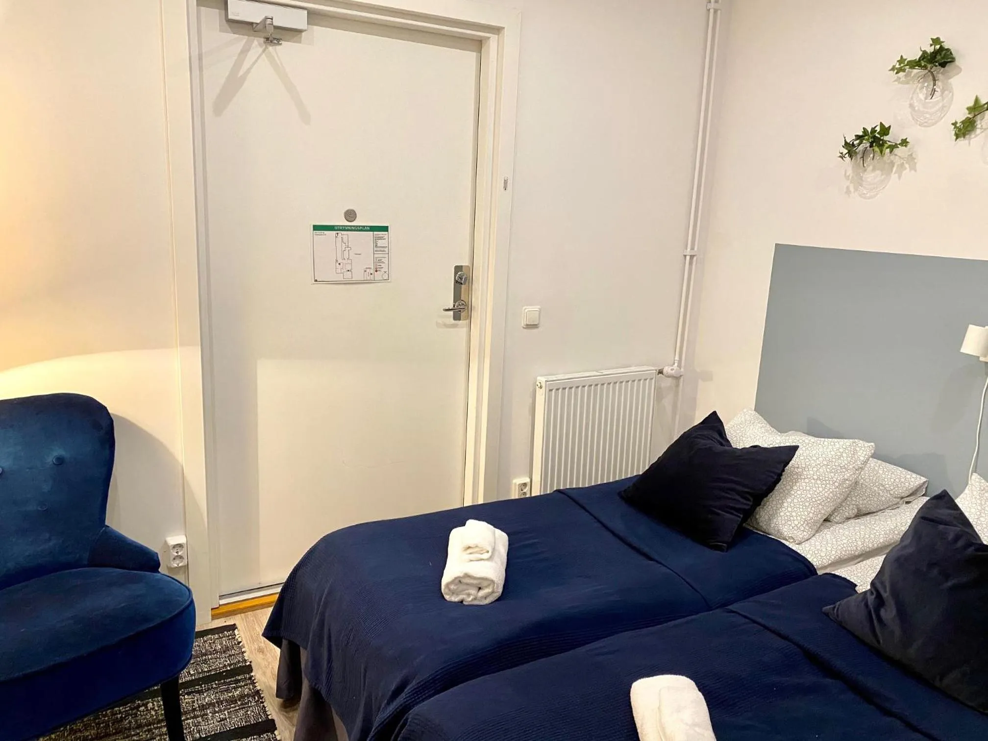Bed in Stockholm Smart Stay
