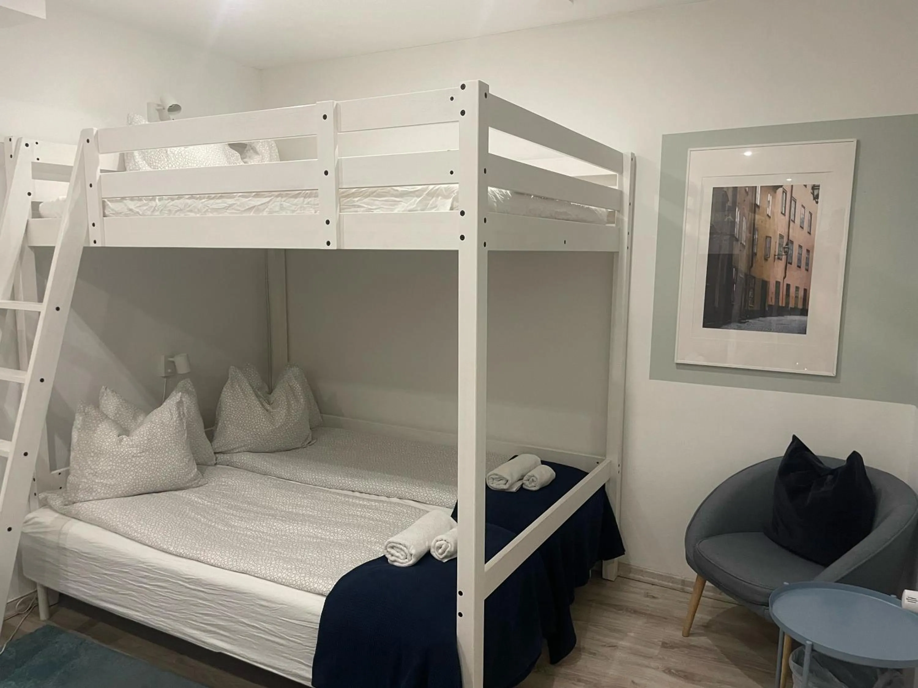 Bed in Stockholm Smart Stay