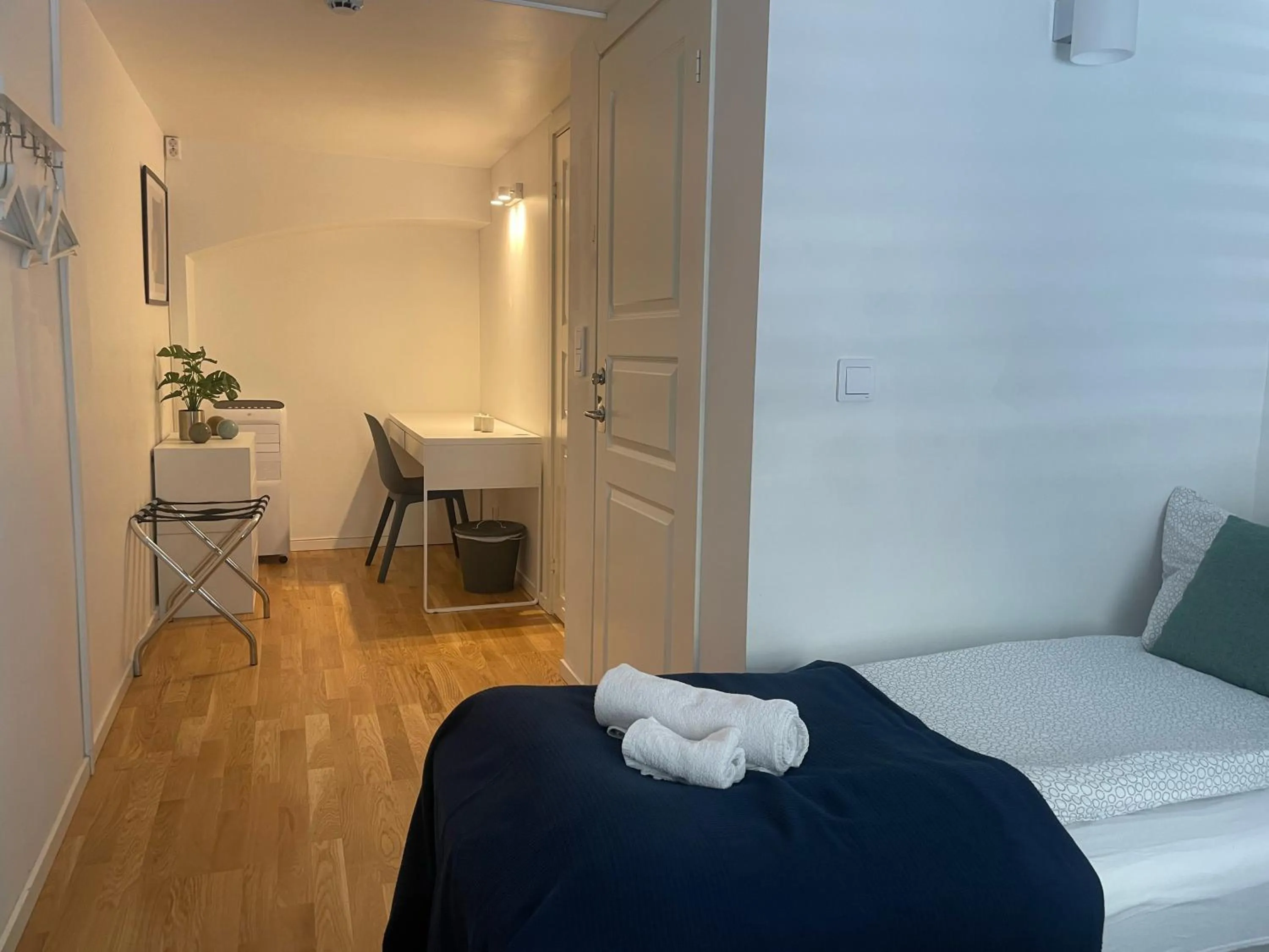 Bed in Stockholm Smart Stay