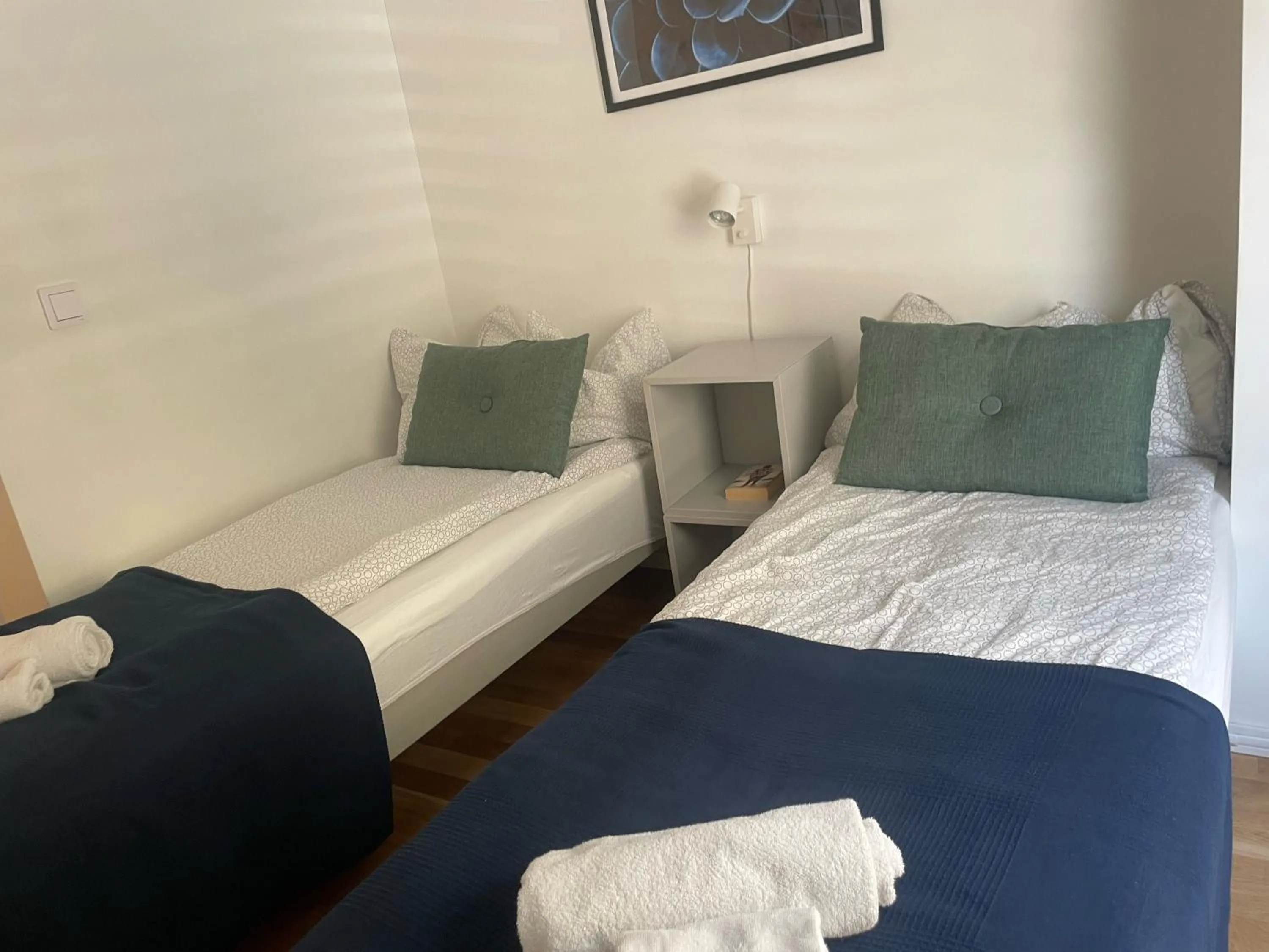 Bed in Stockholm Smart Stay