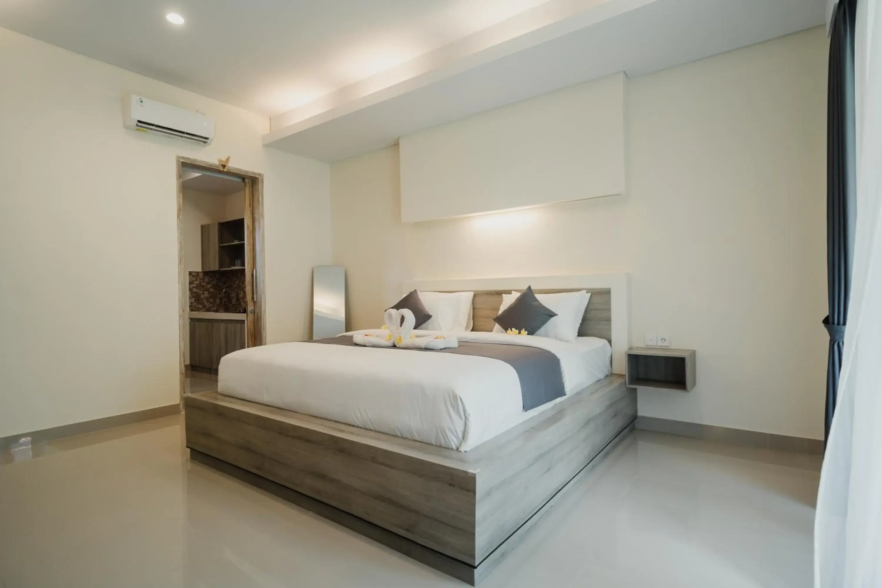 Bed in D'Leafy Seminyak Bed in D'Leafy Seminyak