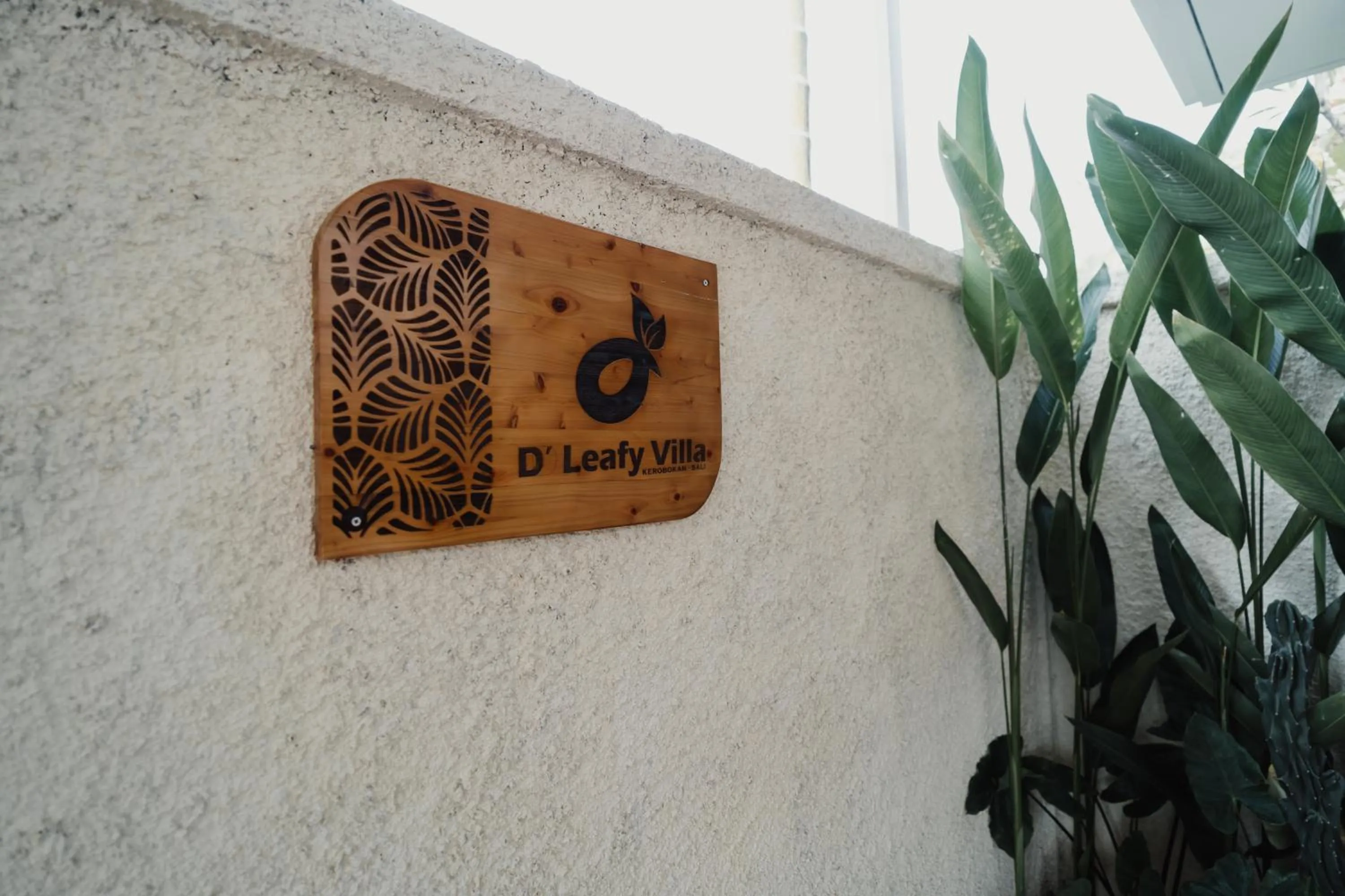 Logo/Certificate/Sign in D'Leafy Seminyak