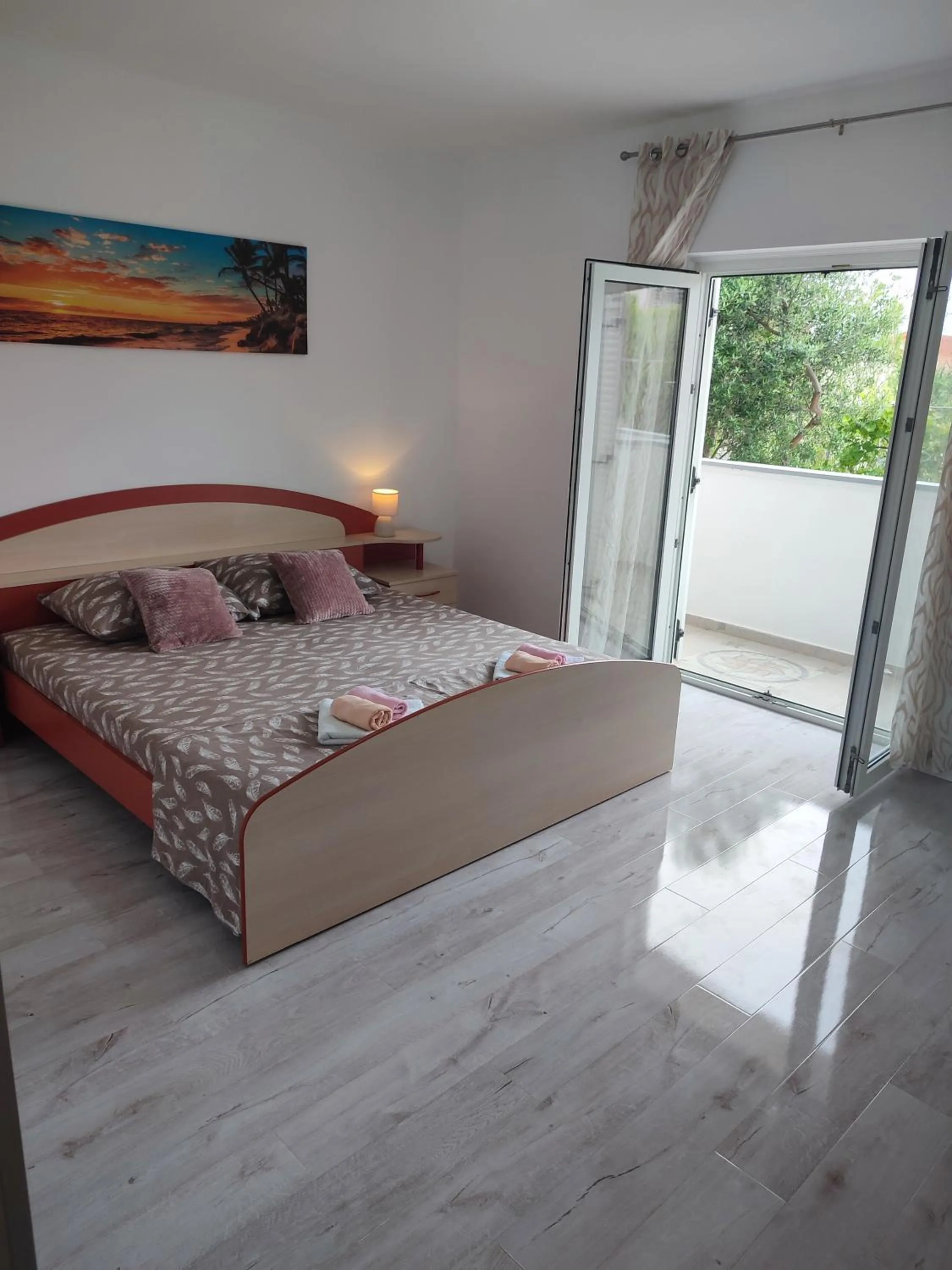 Bed in Apartment Valeria