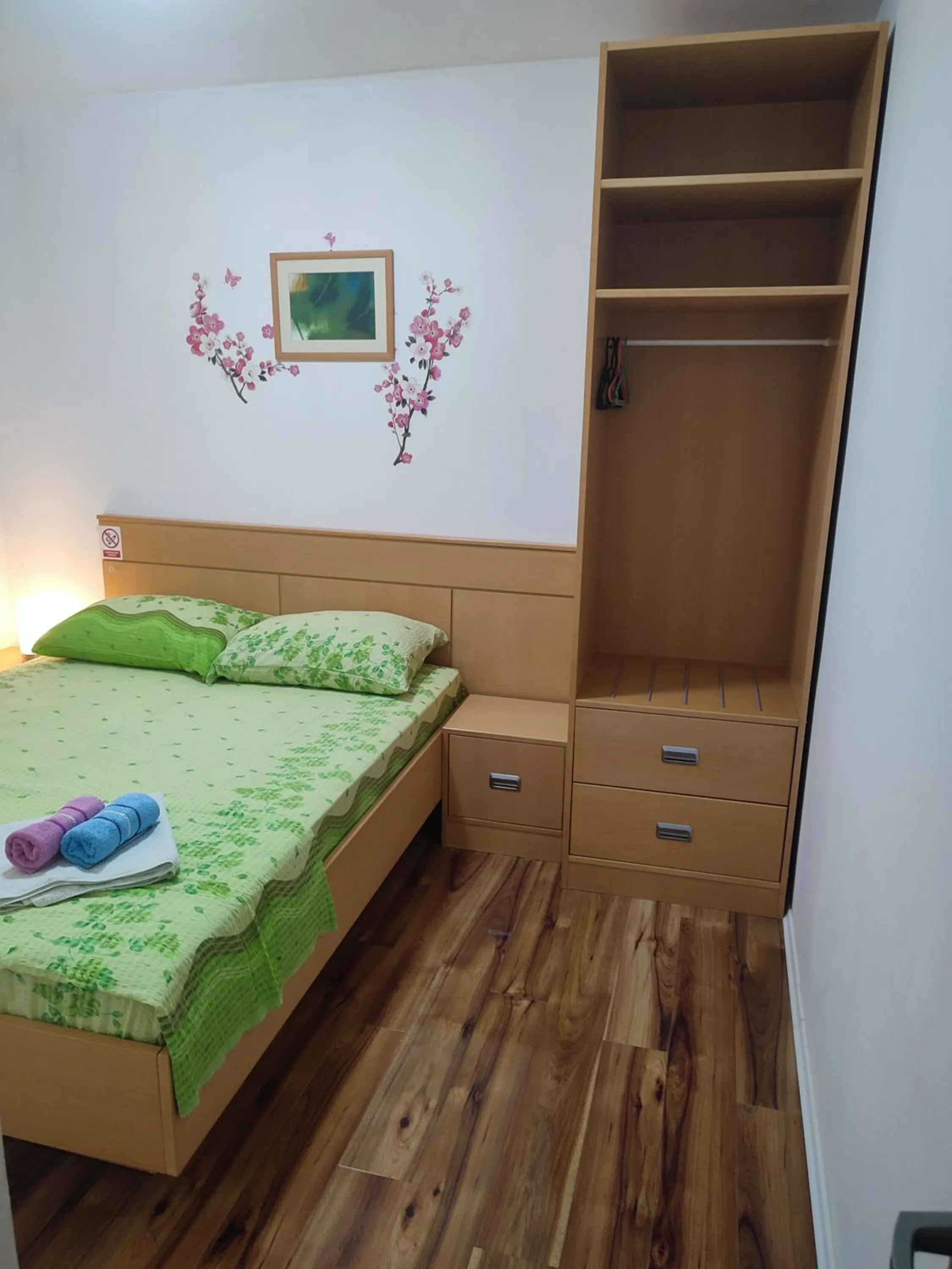 Bed in Apartment Valeria