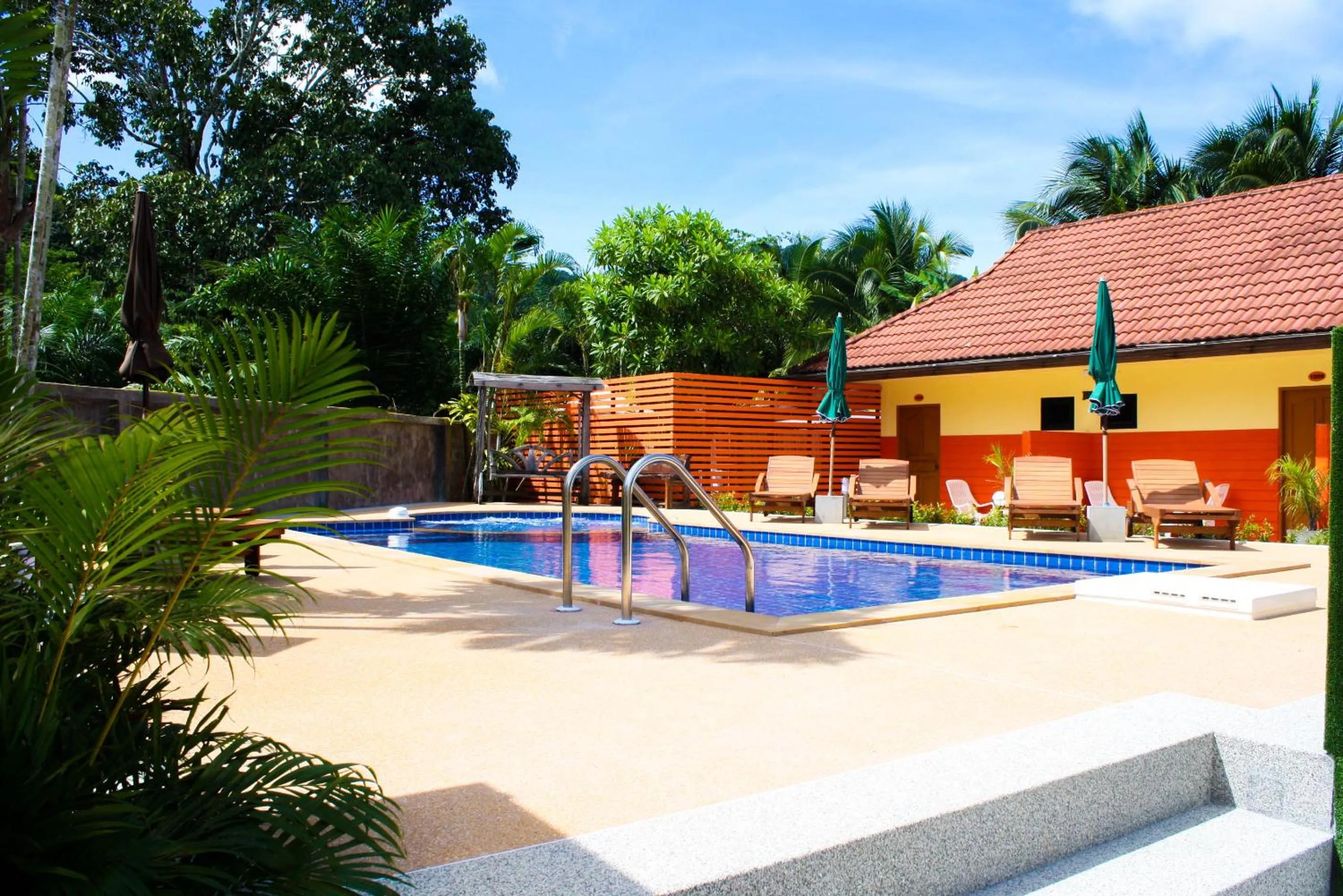 Pool view in Suksai Buri
