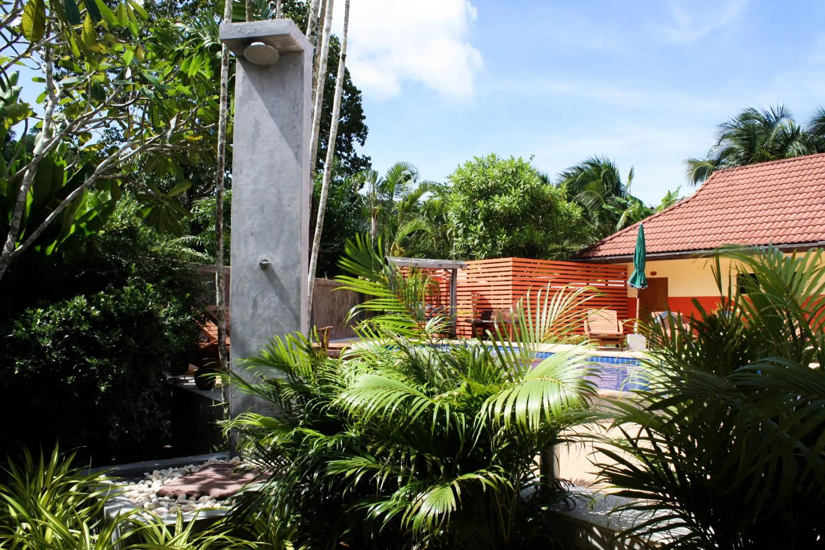 Pool view in Suksai Buri