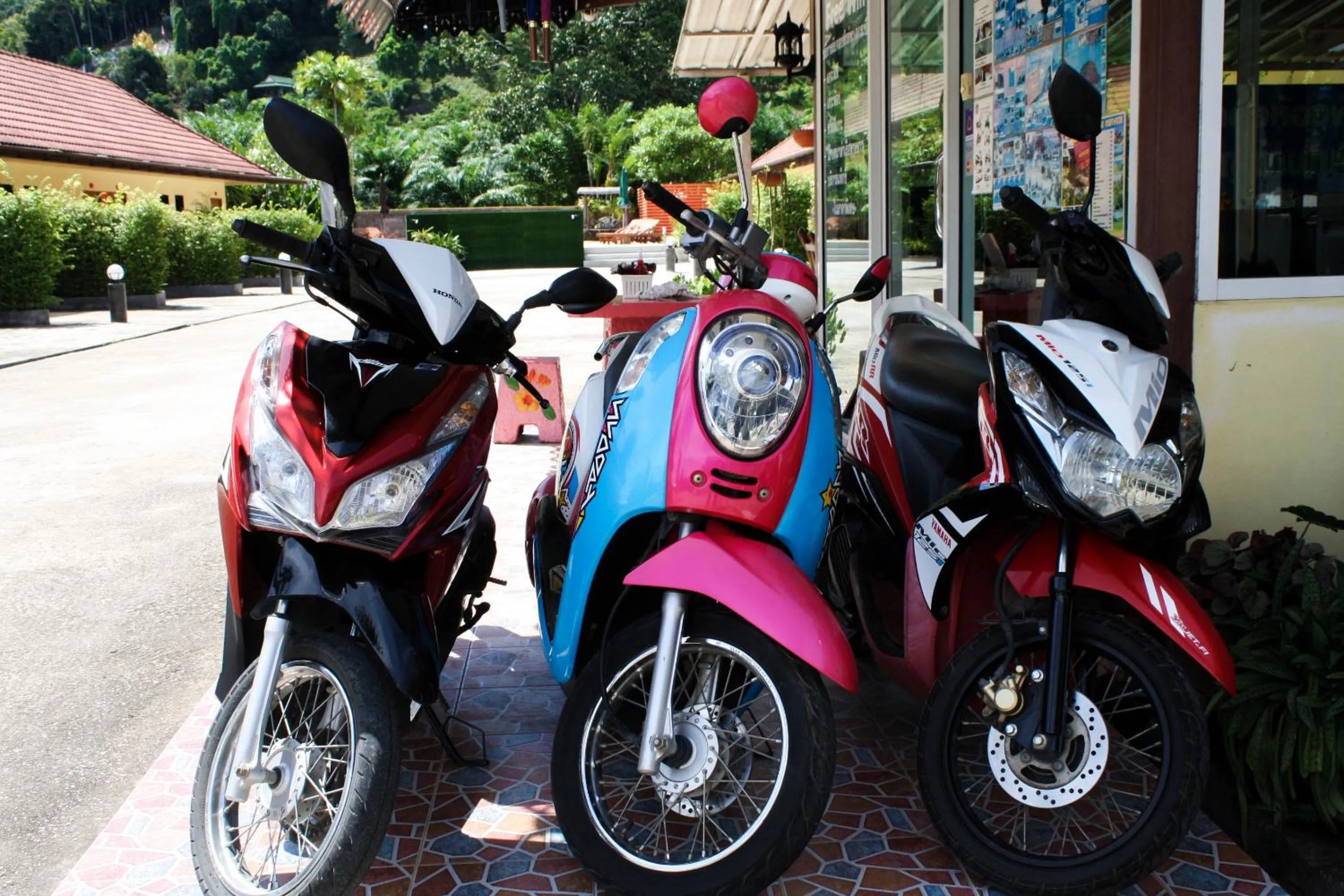 Cycling in Suksai Buri