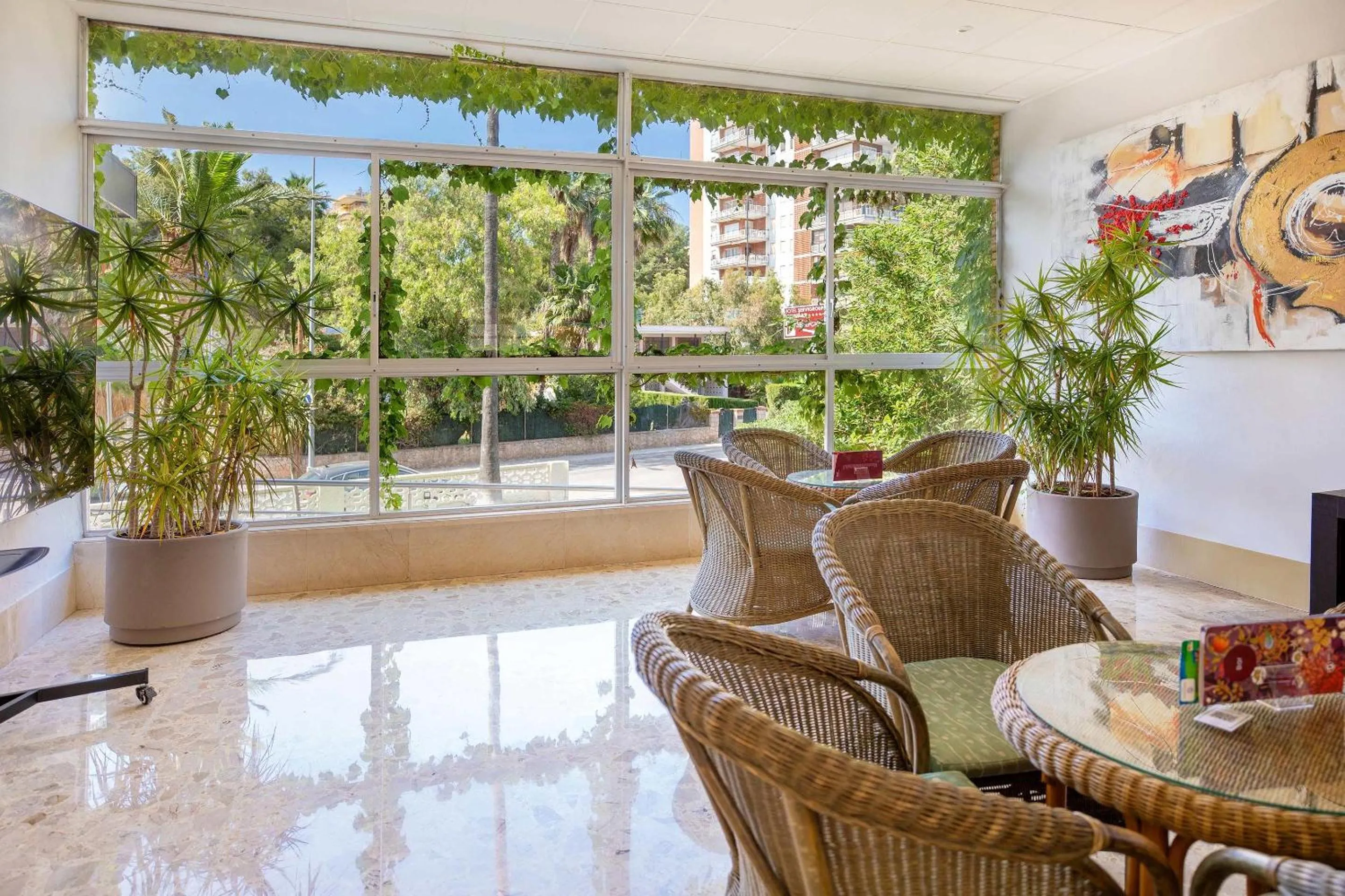 Lobby or reception in Hotel Servigroup Trinimar