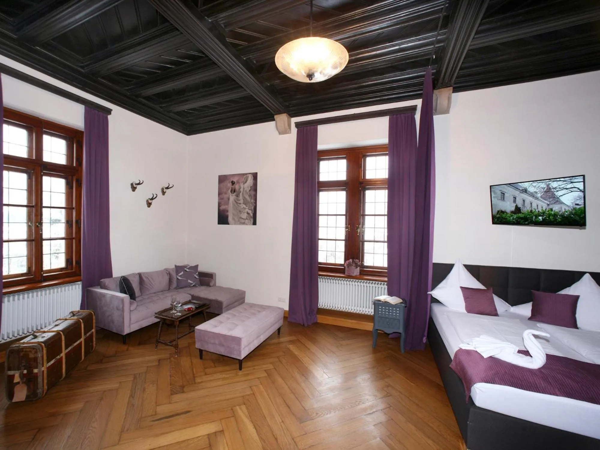 Bed in Schloss am See Fischhorn