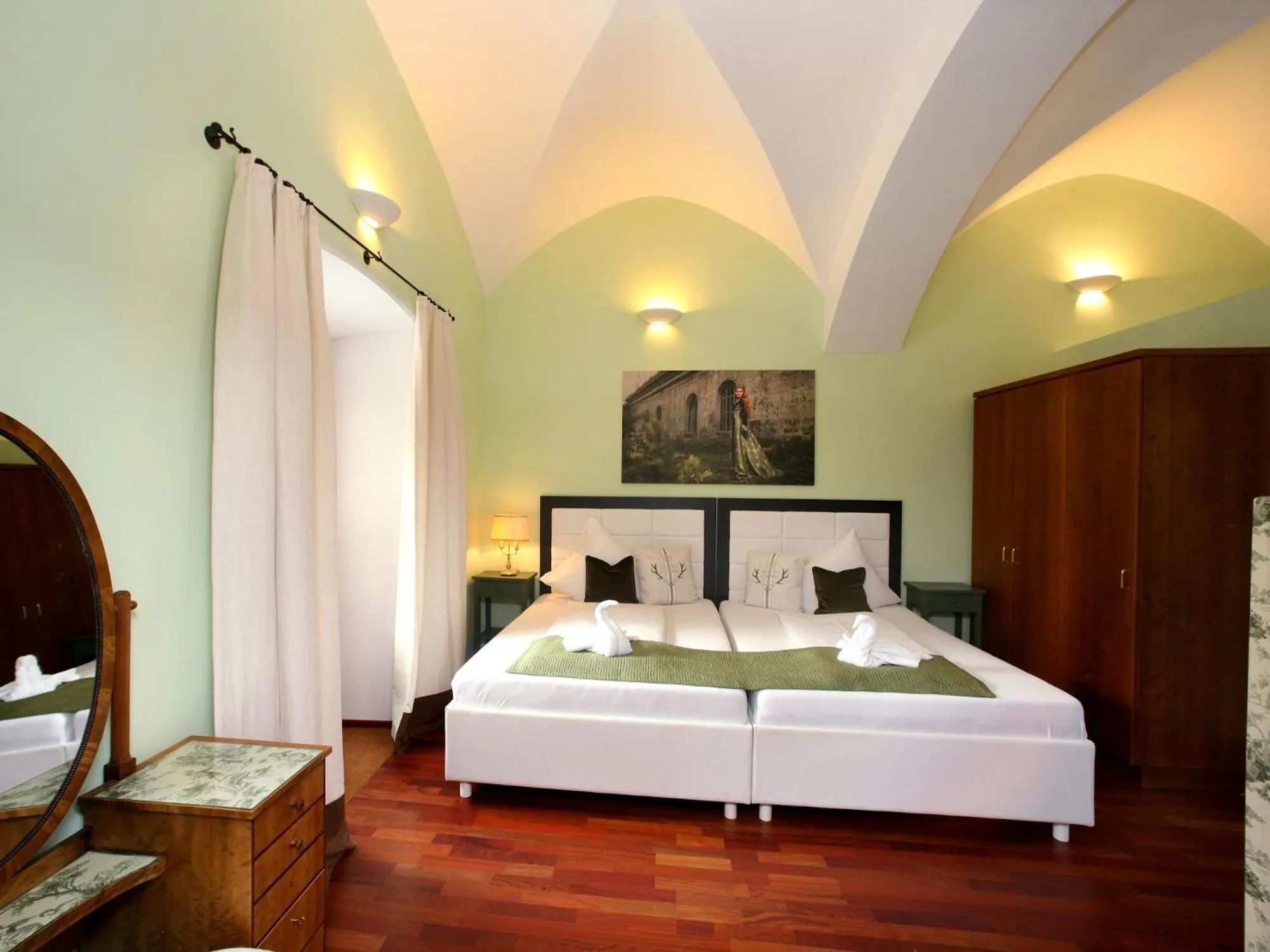 Bed in Schloss am See Fischhorn