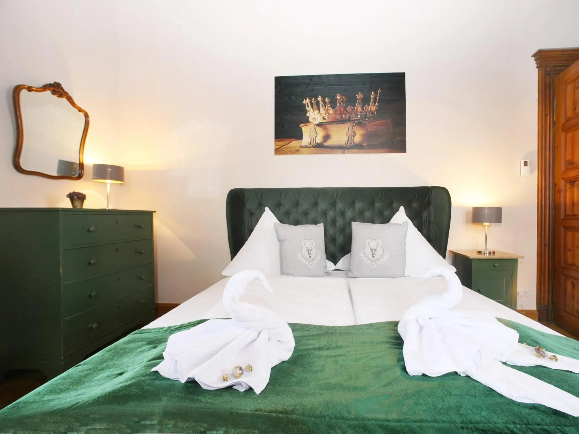 Bed in Schloss am See Fischhorn