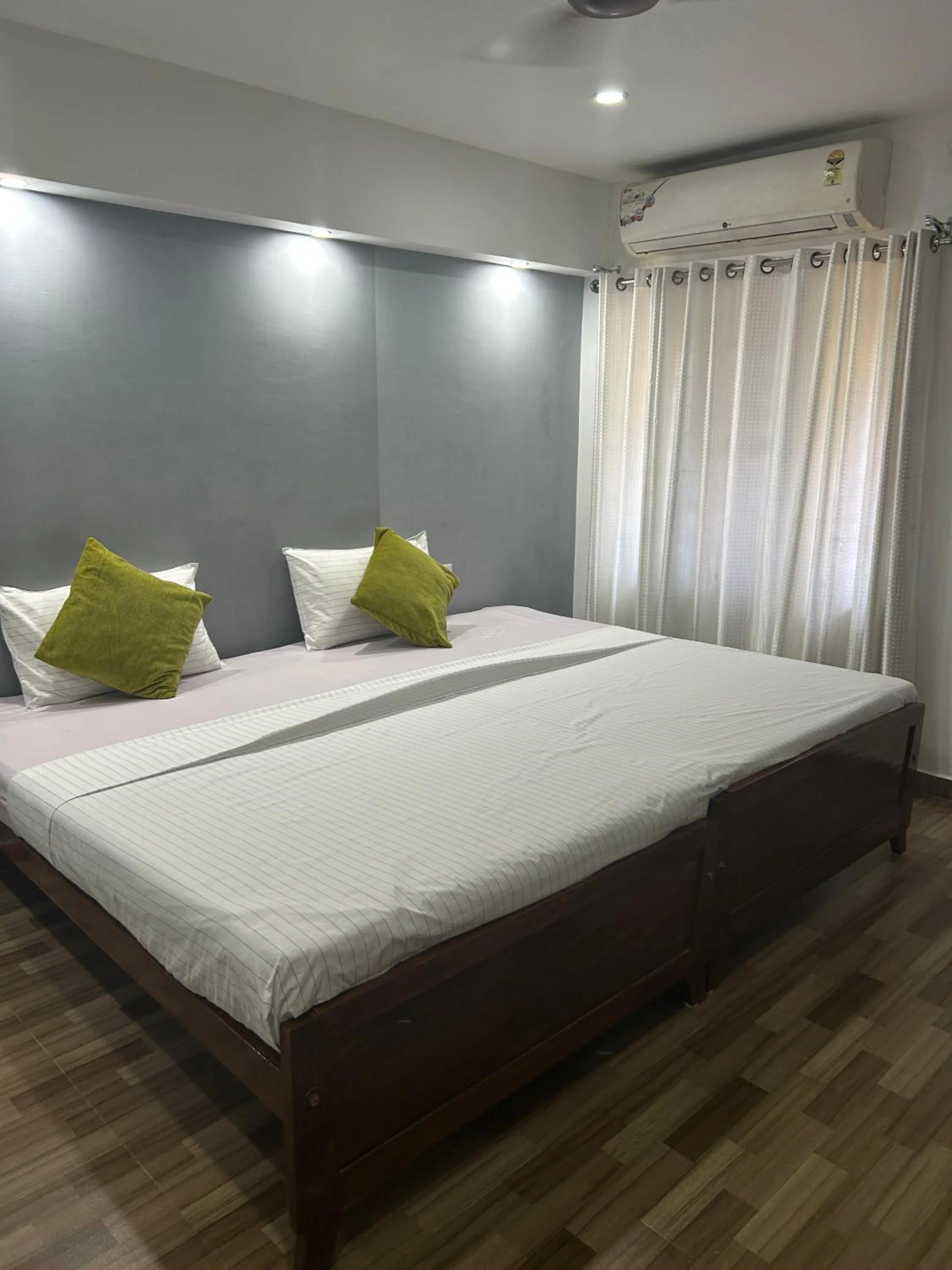 Bed in Mistygreen Homestay Thekkady