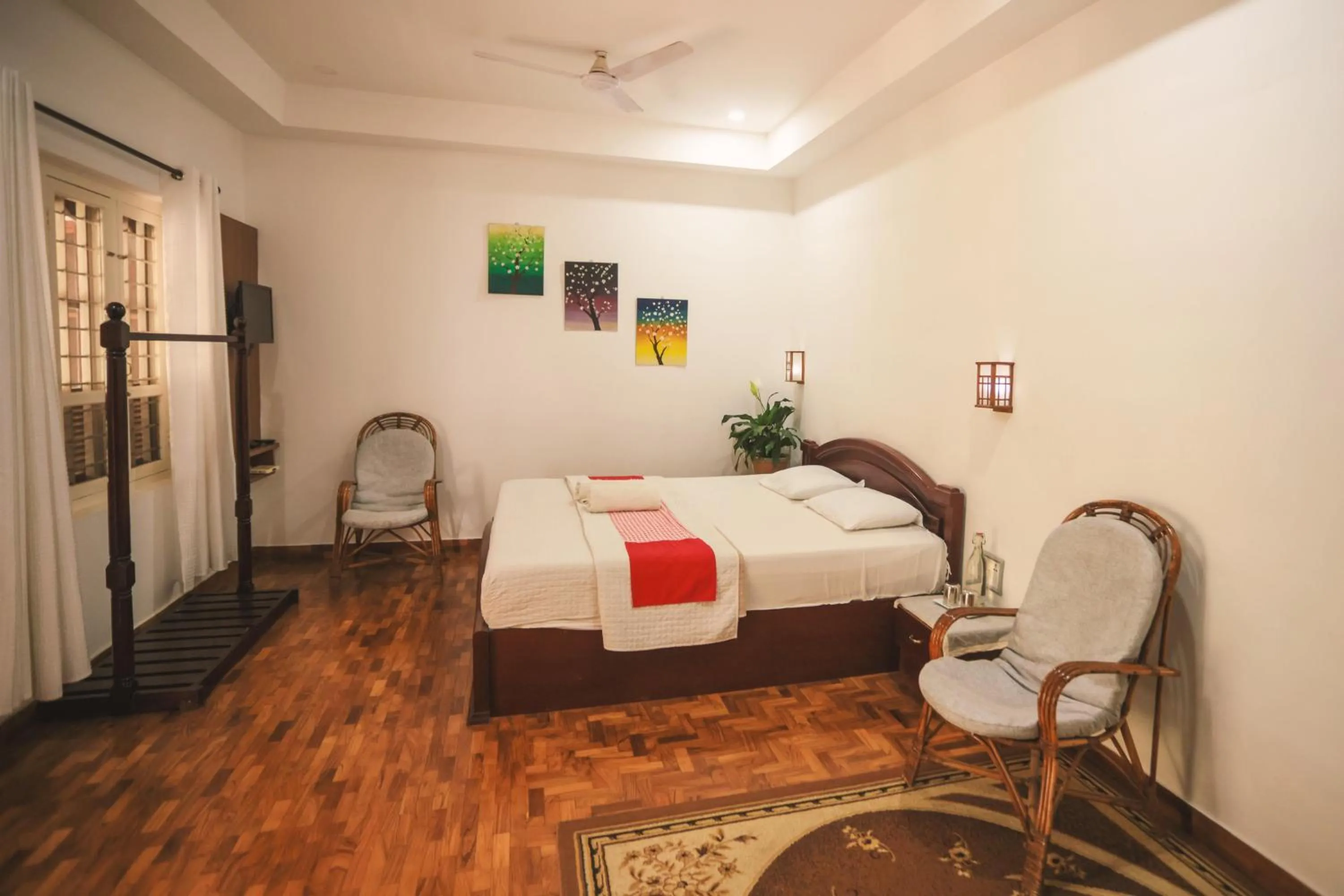 Photo of the whole room, Bed in Mistygreen Homestay Thekkady