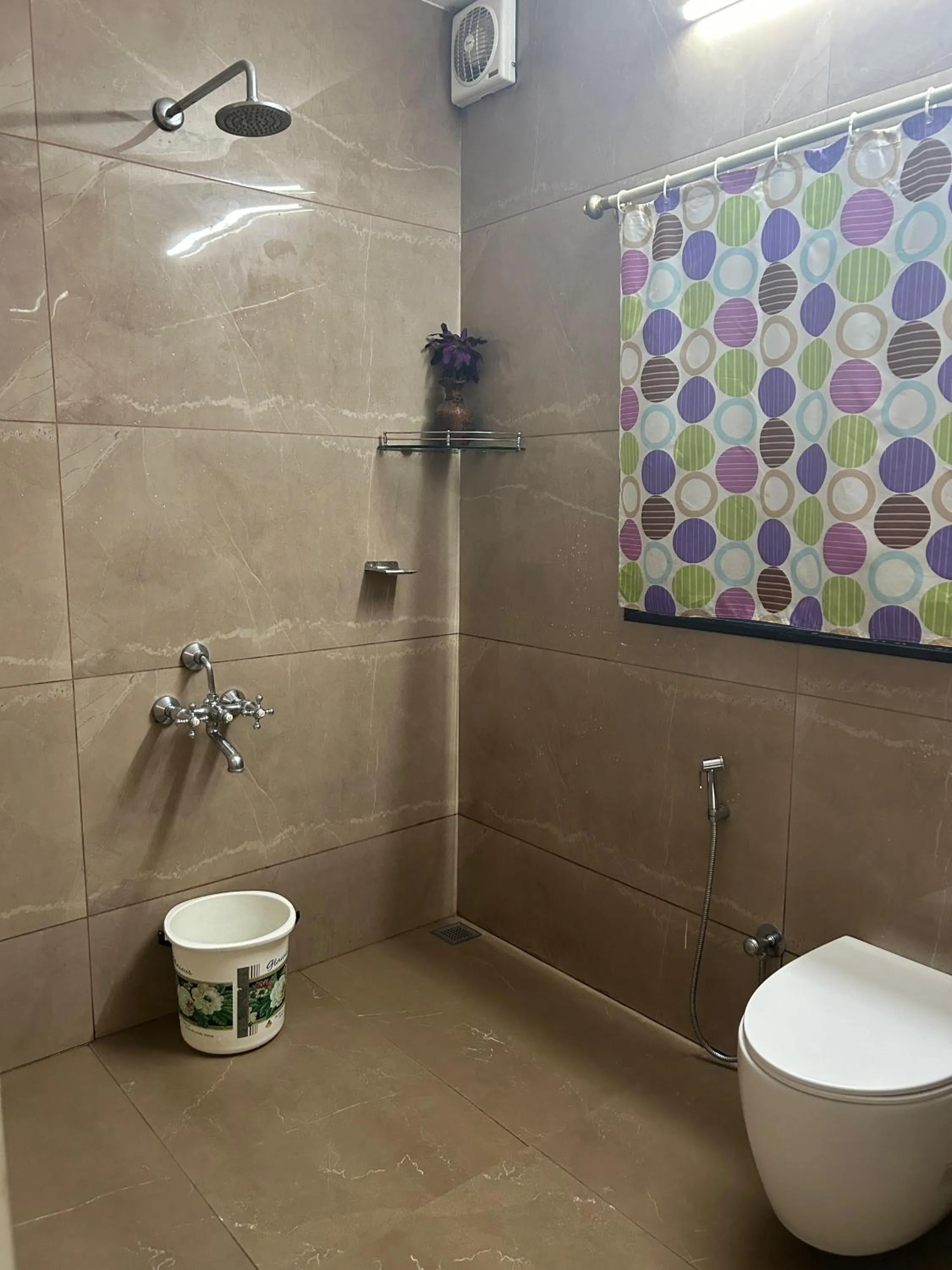 Shower in Mistygreen Homestay Thekkady