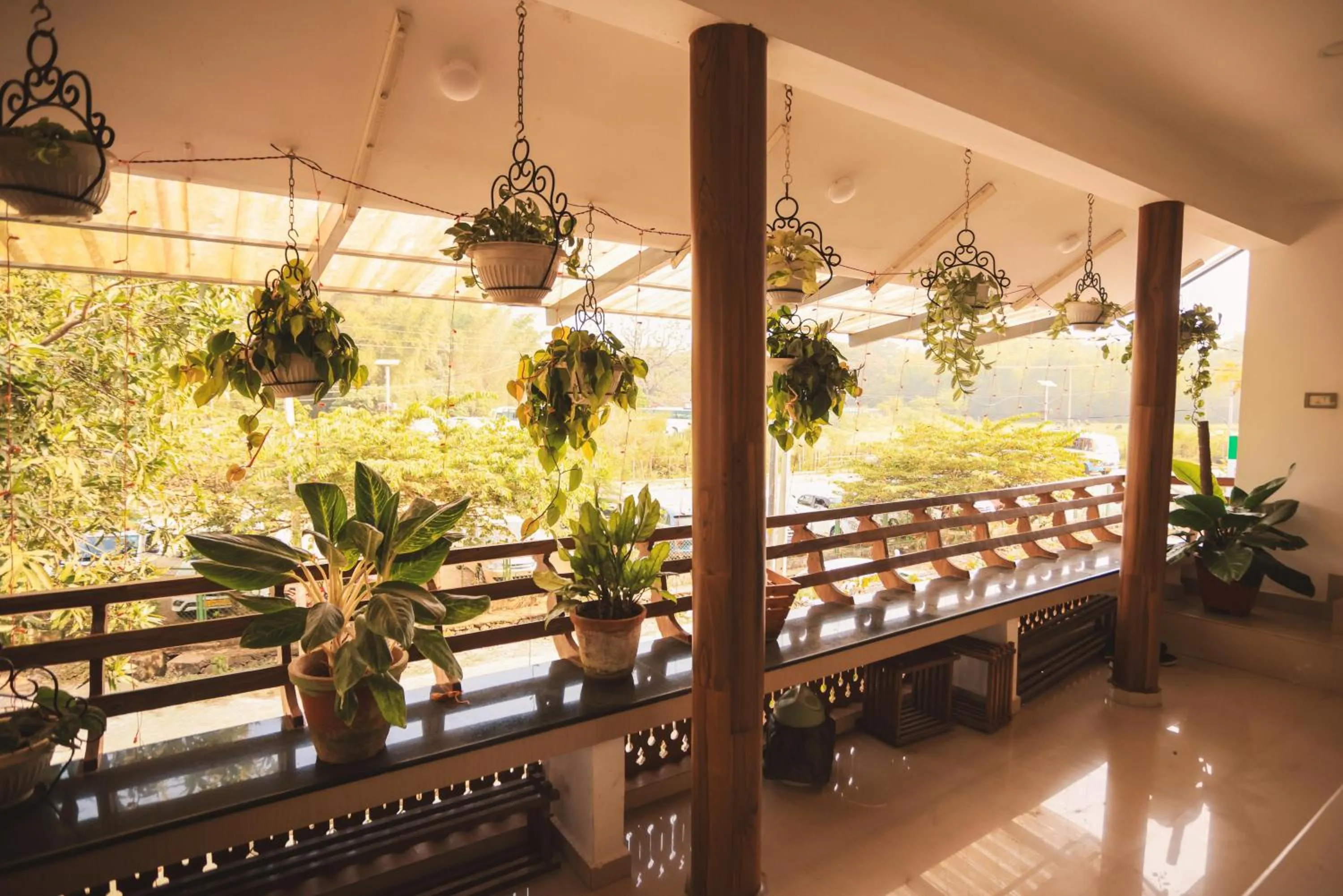 Balcony/Terrace in Mistygreen Homestay Thekkady