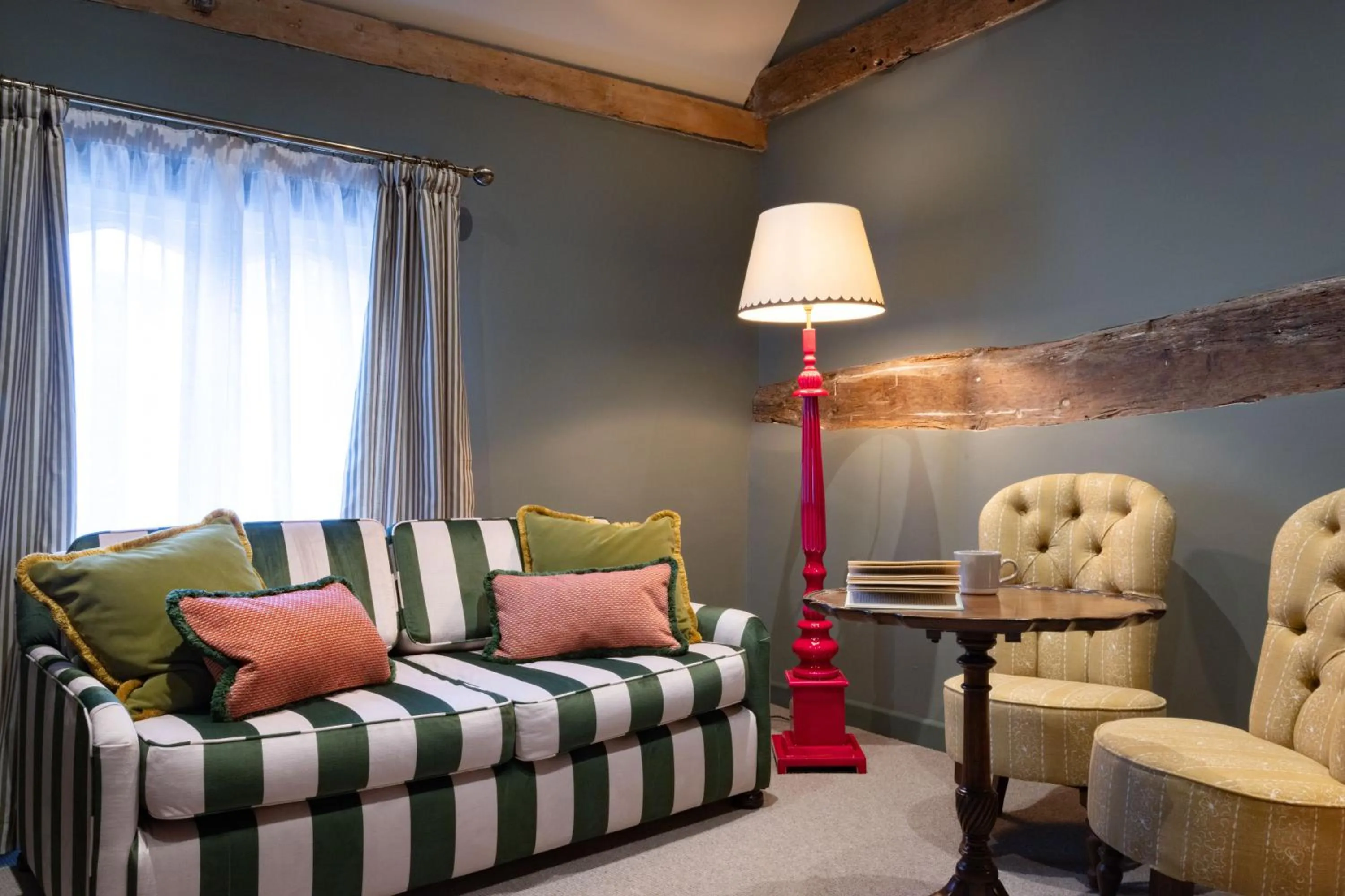 Seating area in The Coat and Bear - A Heartwood Inn