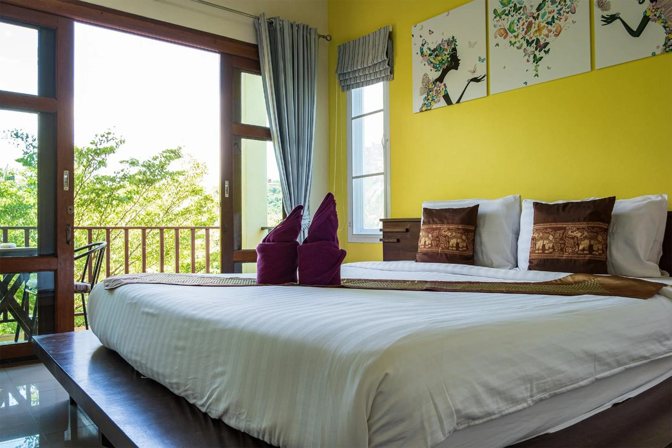 Bed in i-Style Lanta Boutique House --- SHA Extra Plus