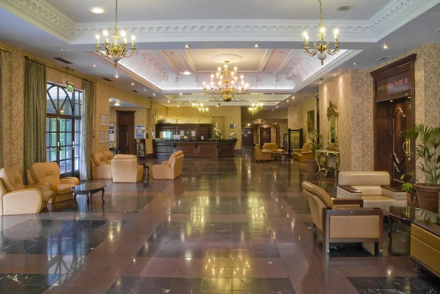 Lobby or reception in Royal Court Hotel & Spa Coventry