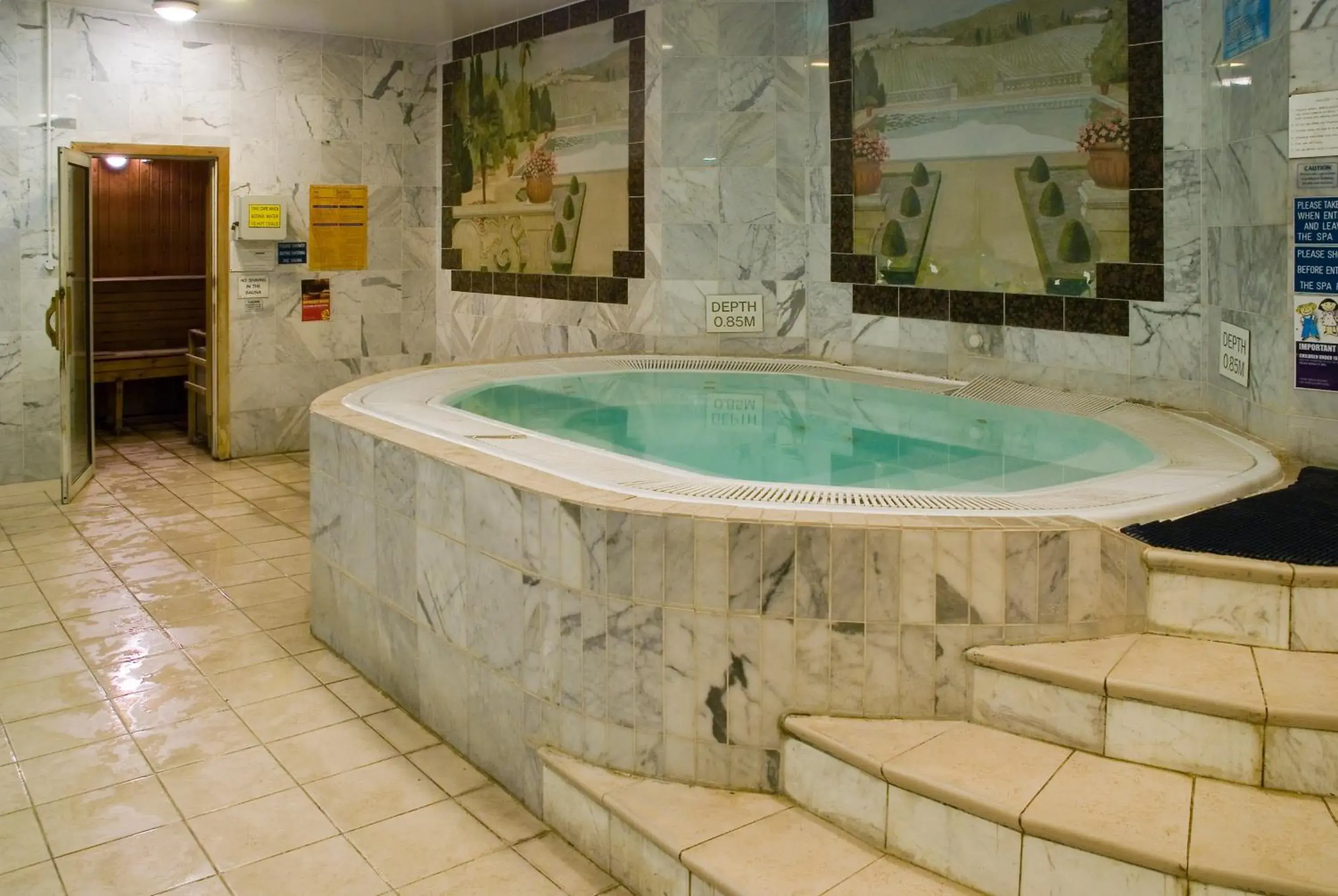 Steam room, Swimming Pool in Royal Court Hotel & Spa Coventry