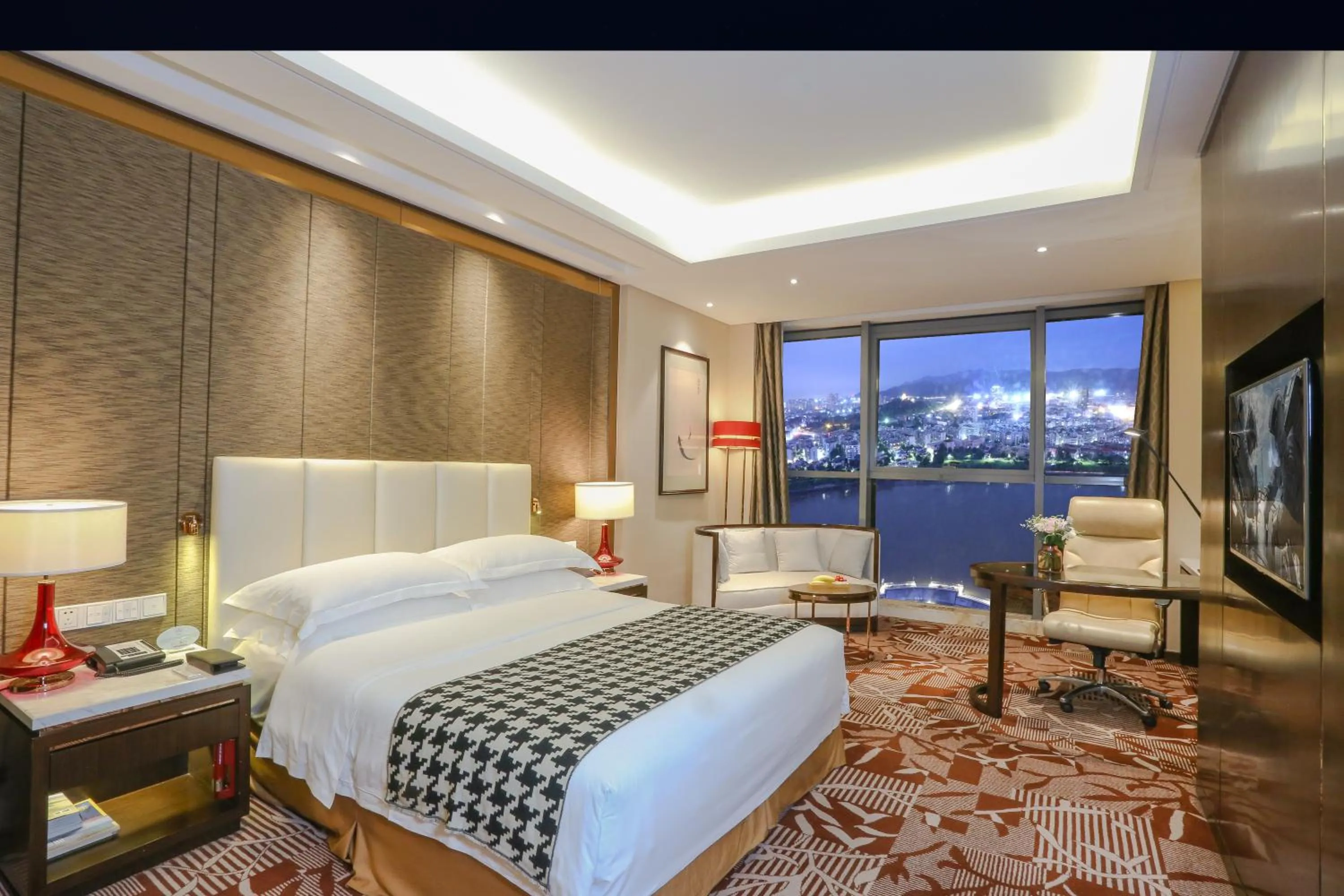 Photo of the whole room in Yiwu Shangcheng Hotel