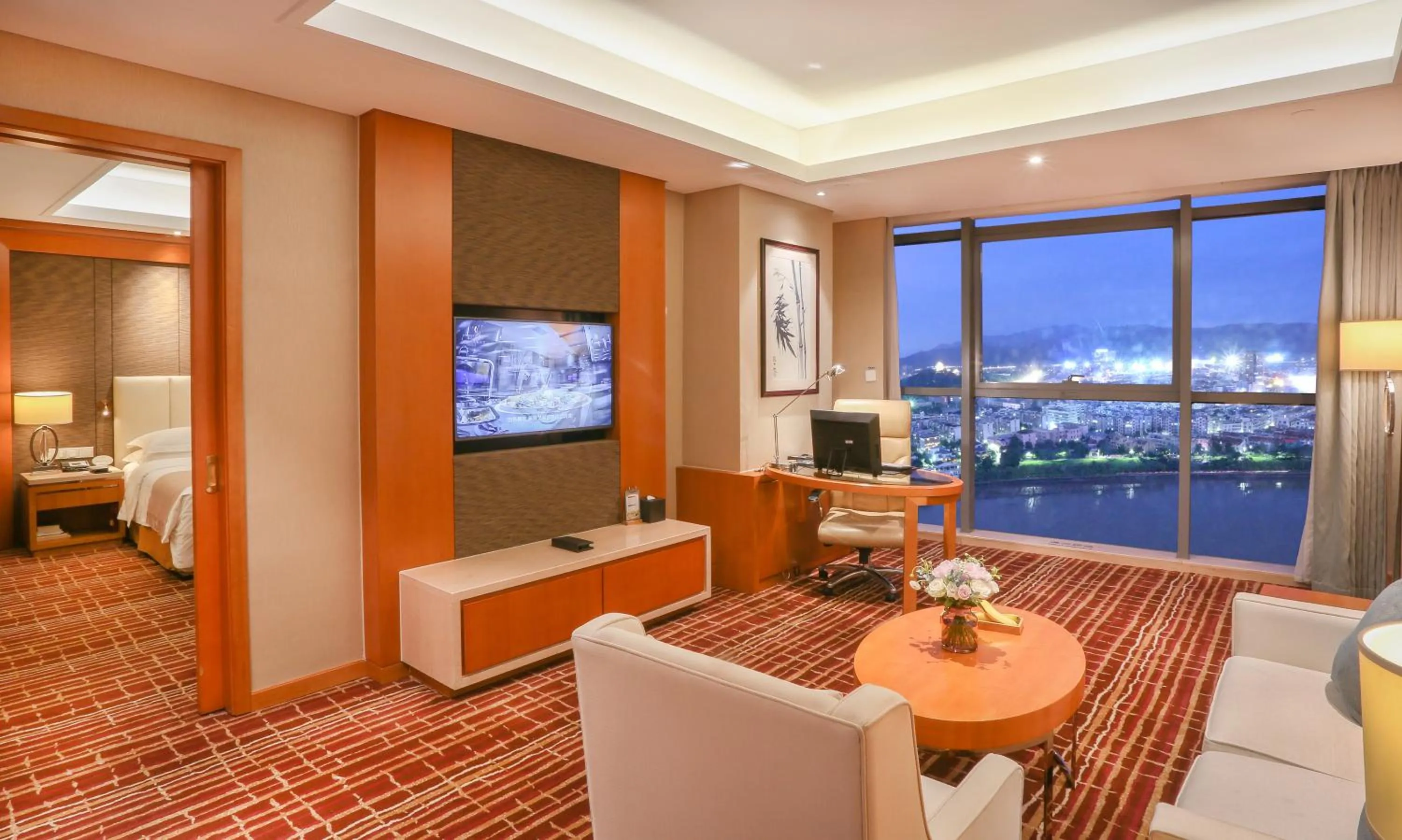 Living room in Yiwu Shangcheng Hotel