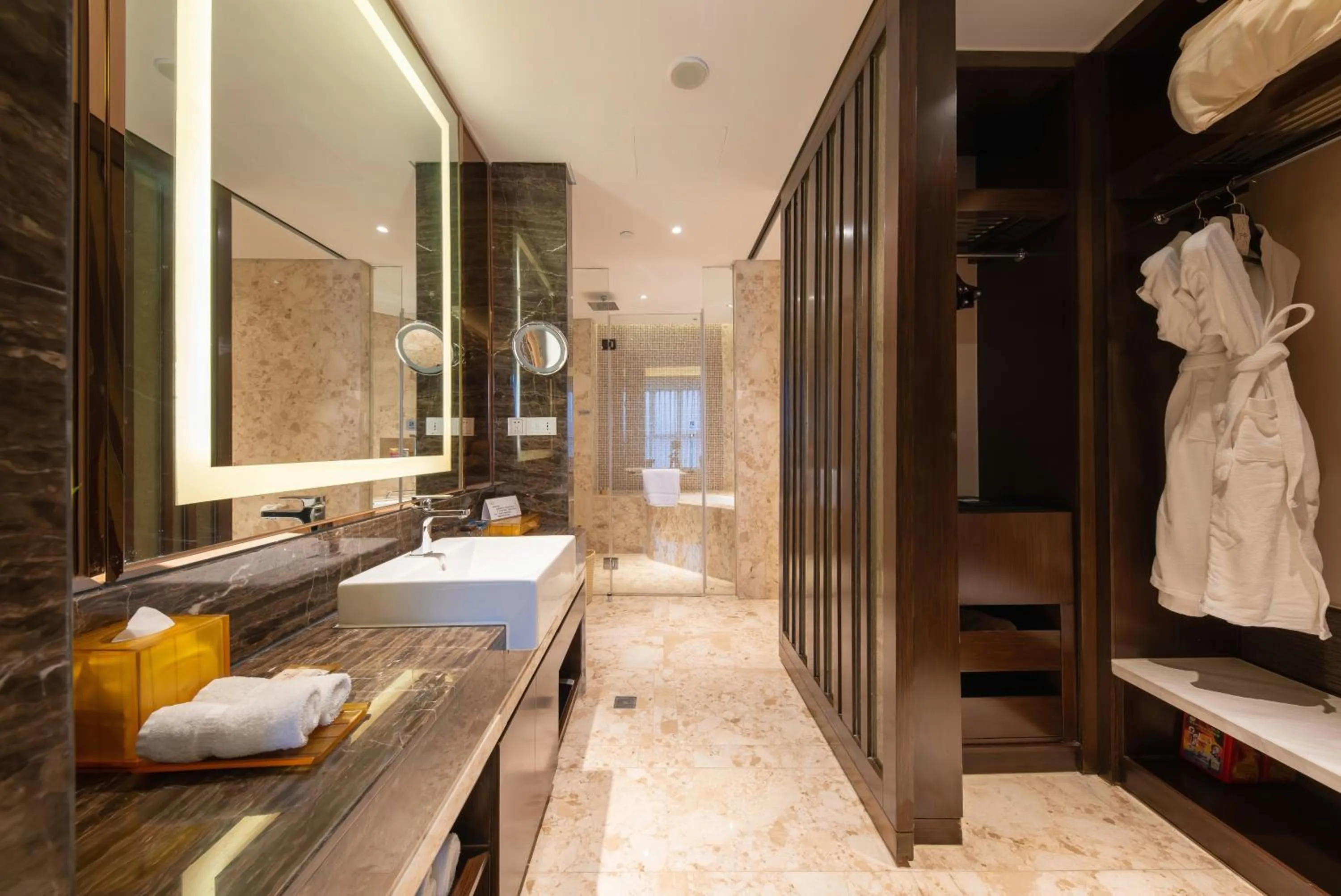 Decorative detail in Yiwu Shangcheng Hotel