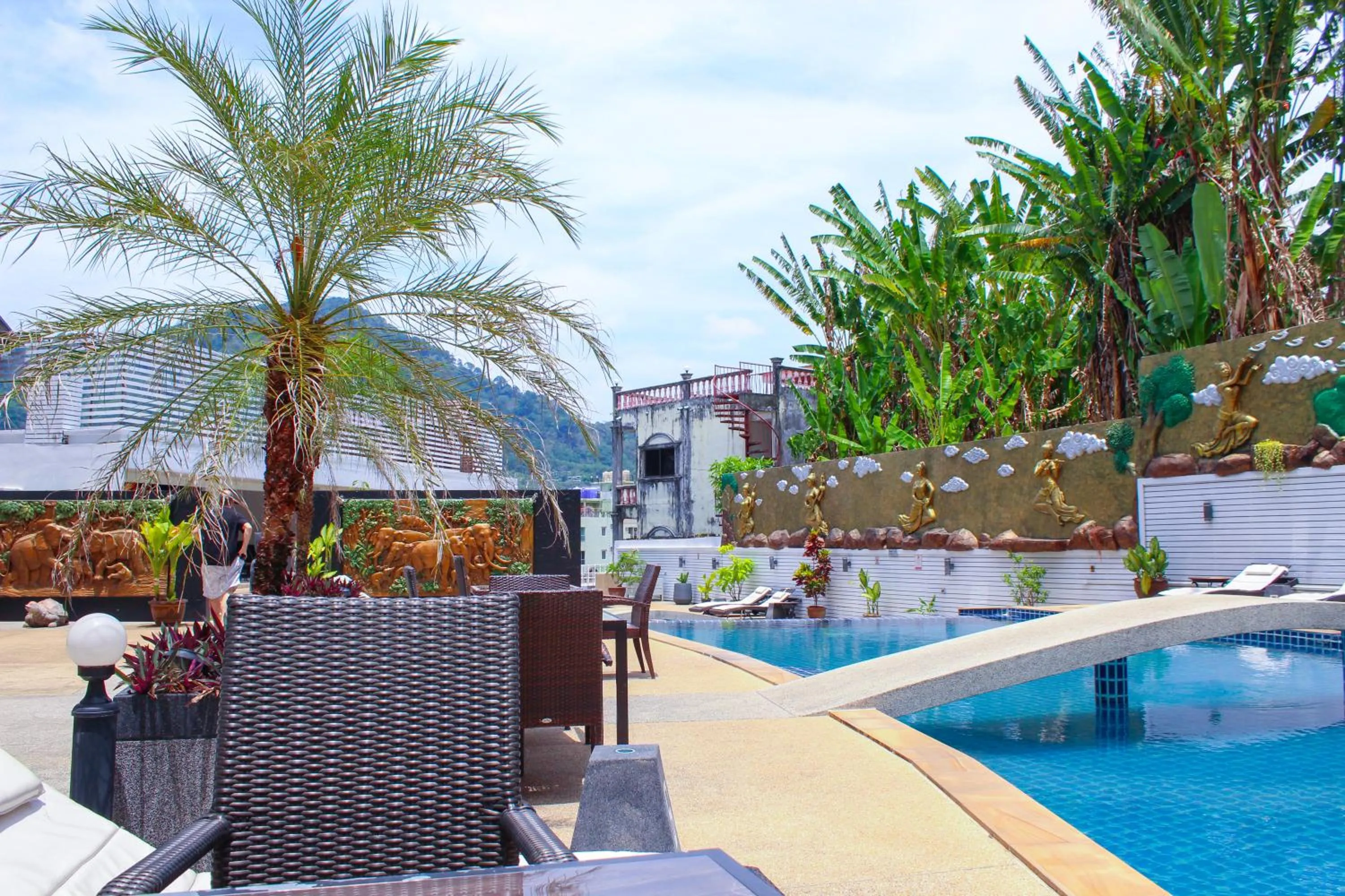 Pool view in Ocean View Treasure Residence