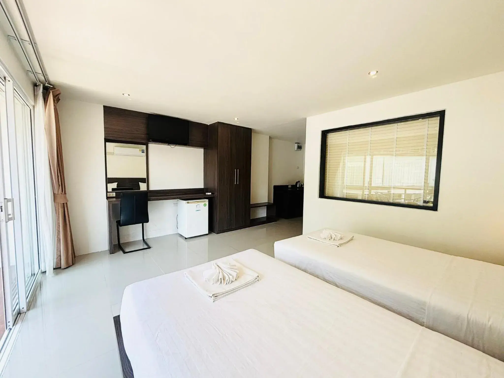 Superior Twin Room in Ocean View Treasure Residence Superior Twin Room in Ocean View Treasure Residence