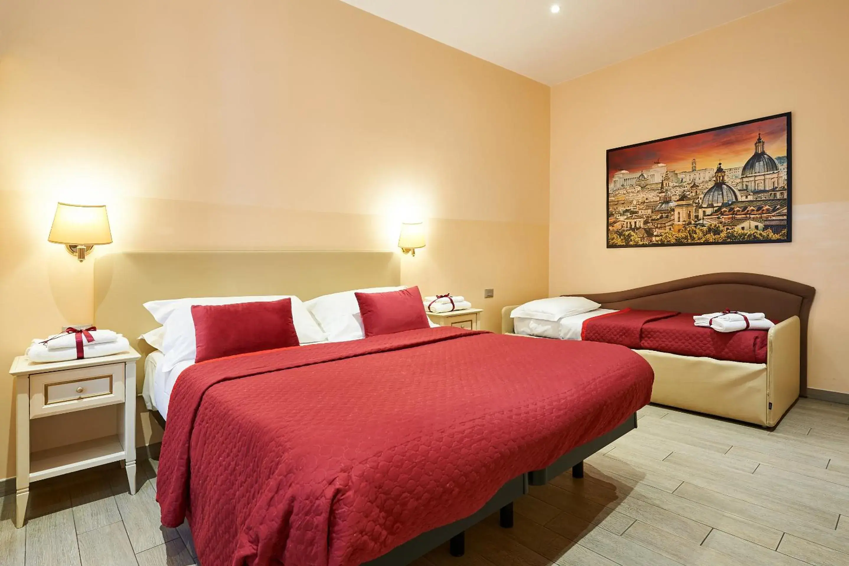 Triple Room in Catone Vatican Suites by Ghor Triple Room in Catone Vatican Suites by Ghor