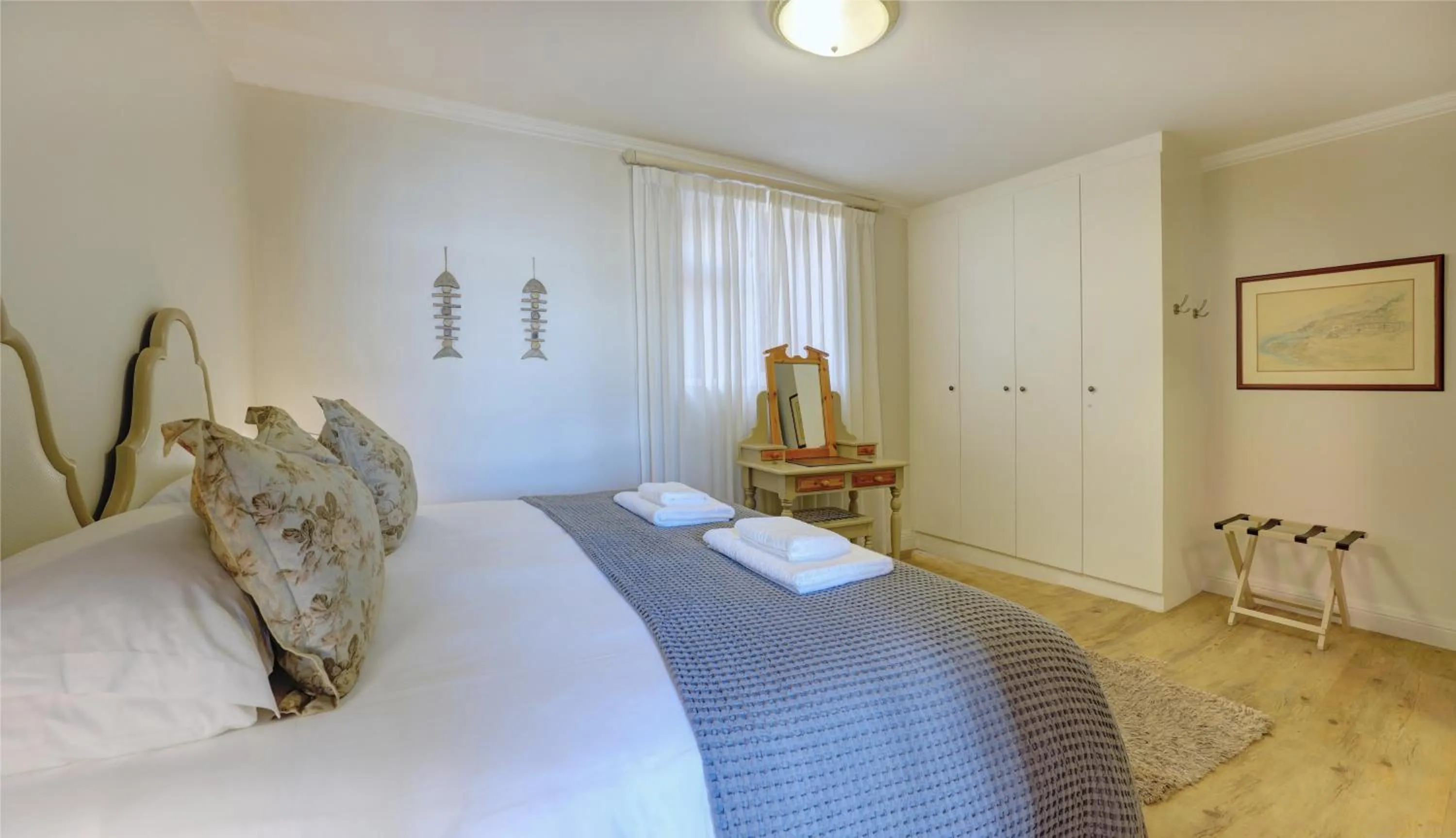 Bed in Oppiesee Selfcatering Apartments