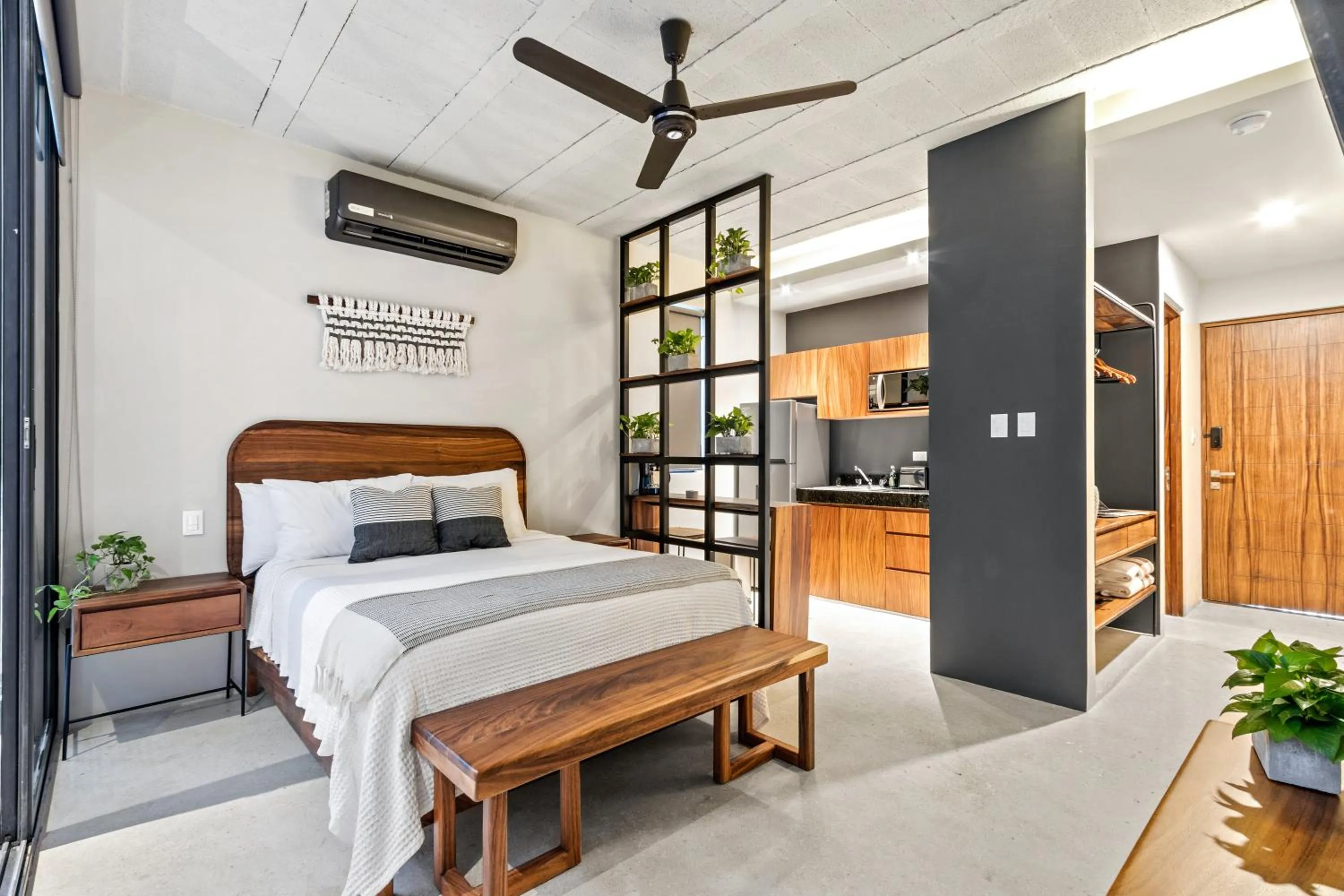 Bed in Ocean Boutique Condos