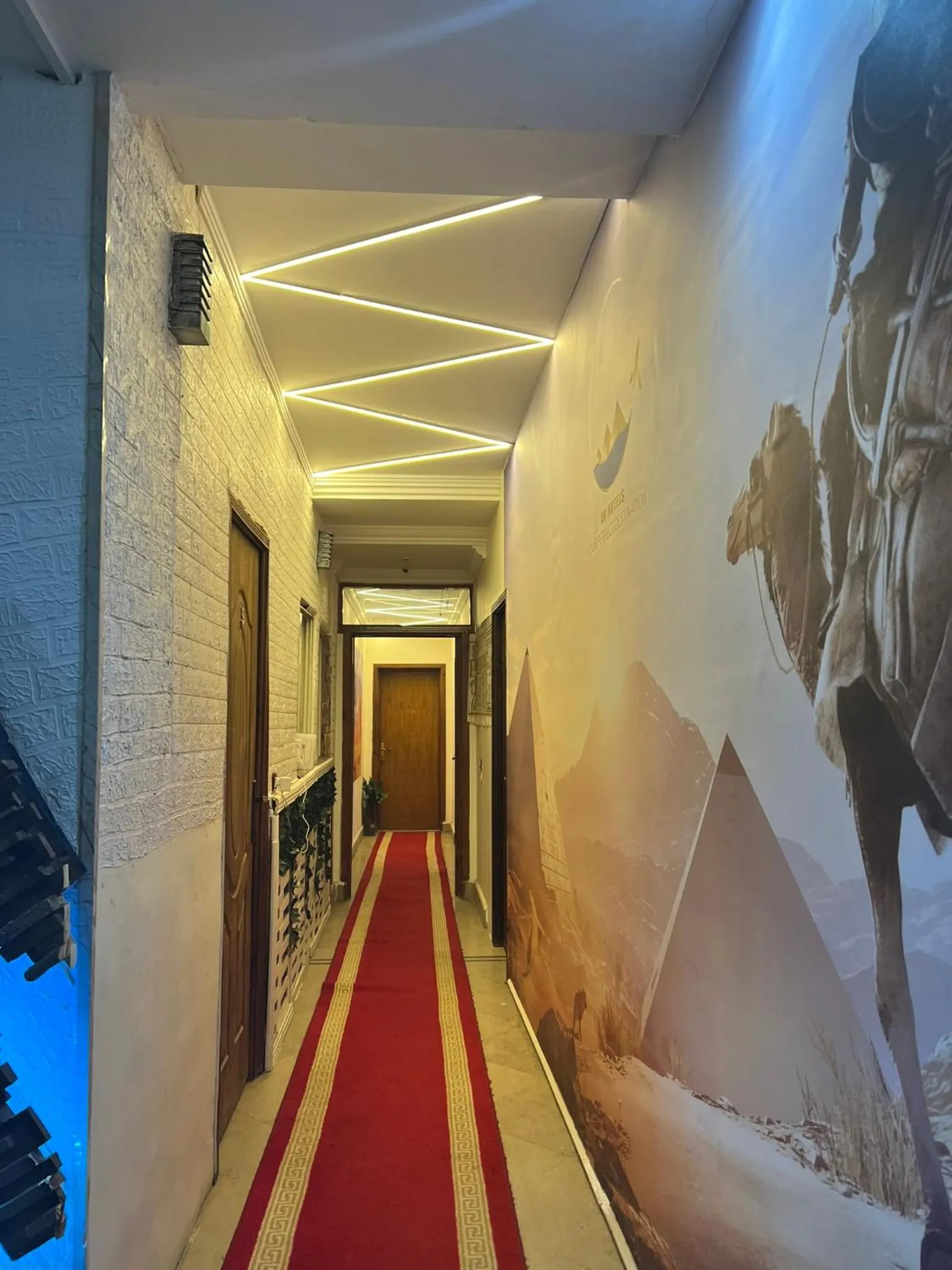 Property building in A pyramids view