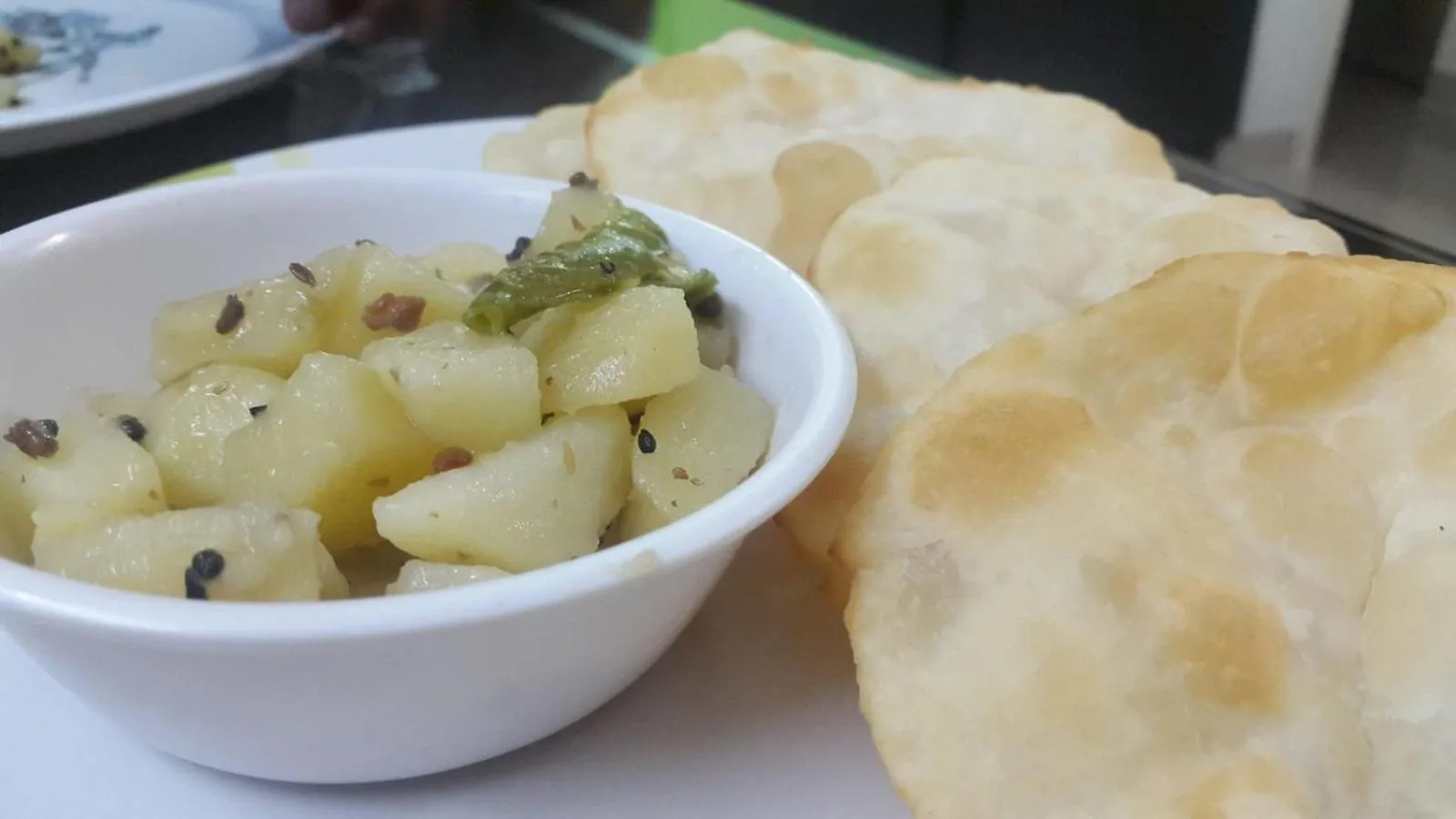 Breakfast in Hotel Bodh Vilas