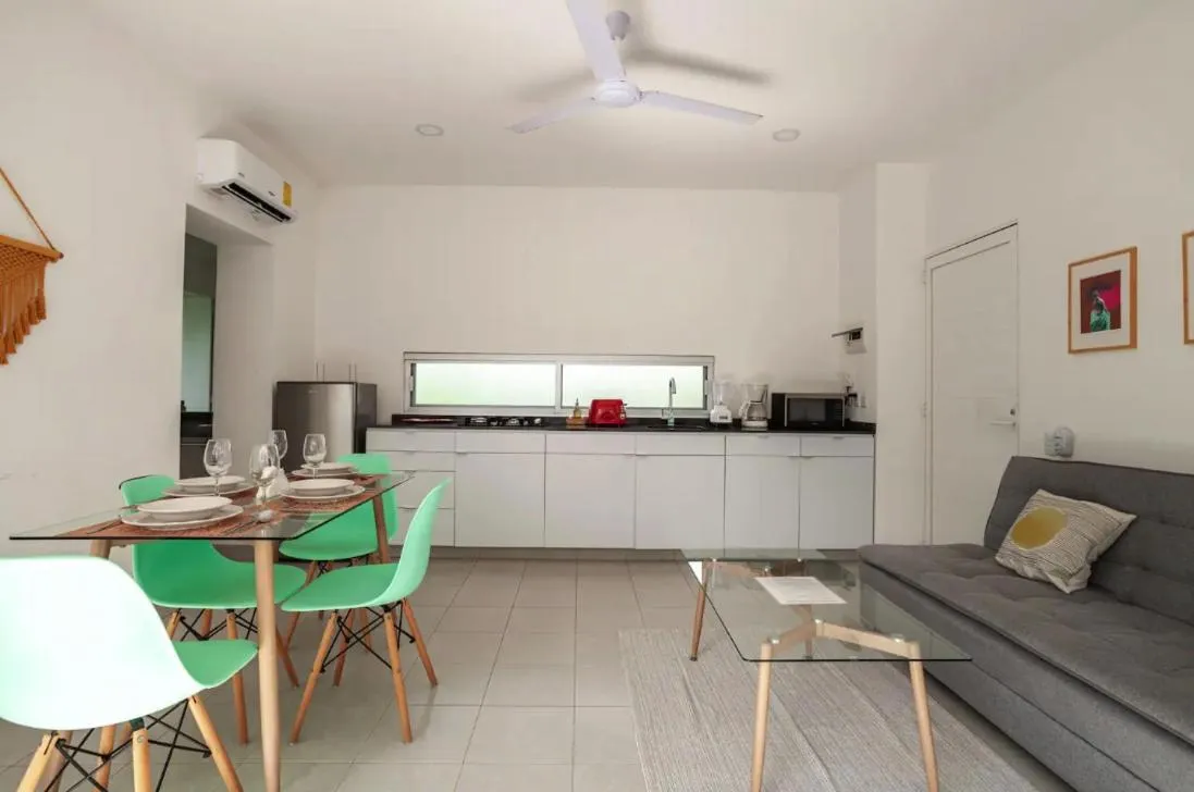 Kitchen or kitchenette in Papaya Suites Diamante - Adults Only