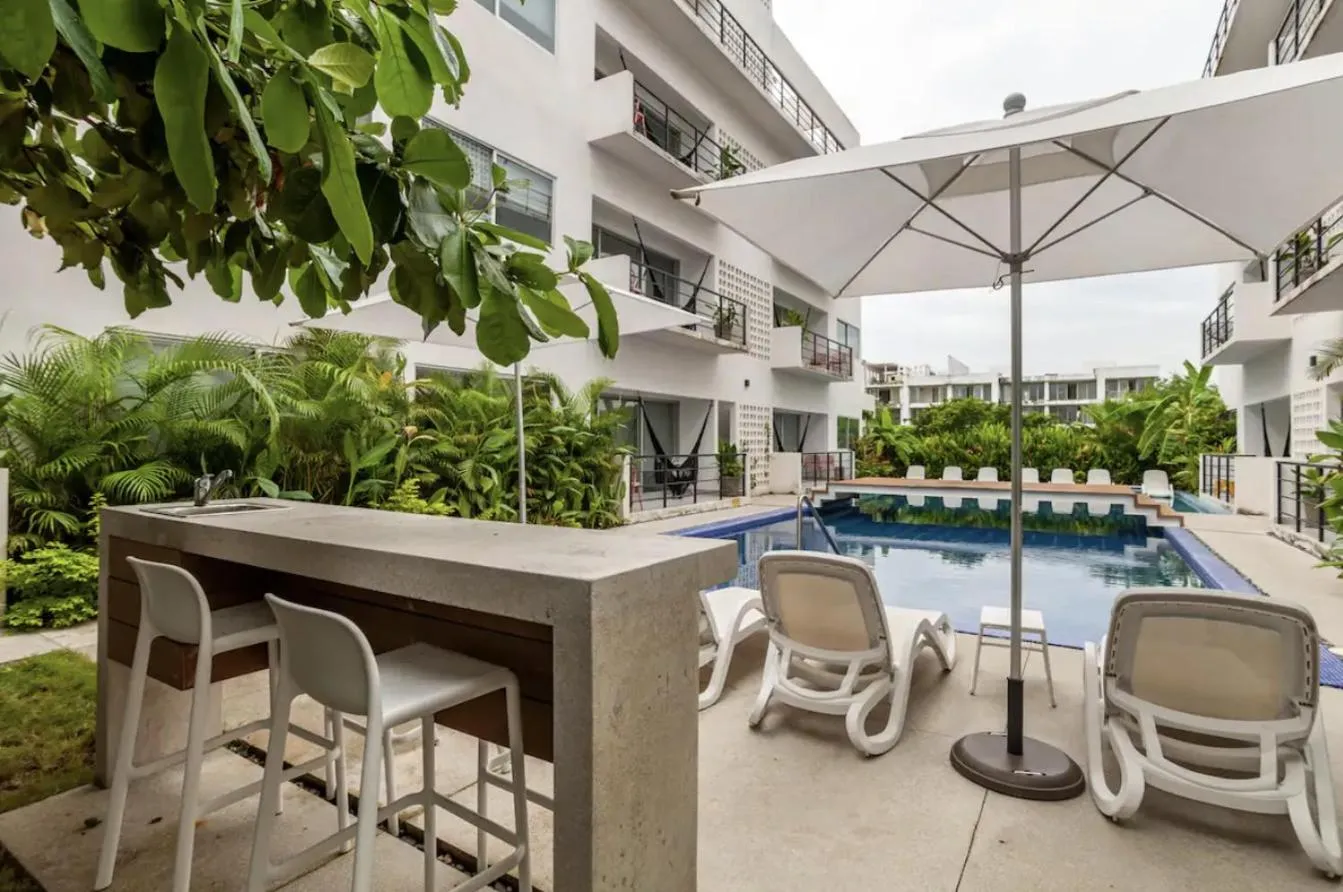 Swimming pool in Papaya Suites Diamante - Adults Only