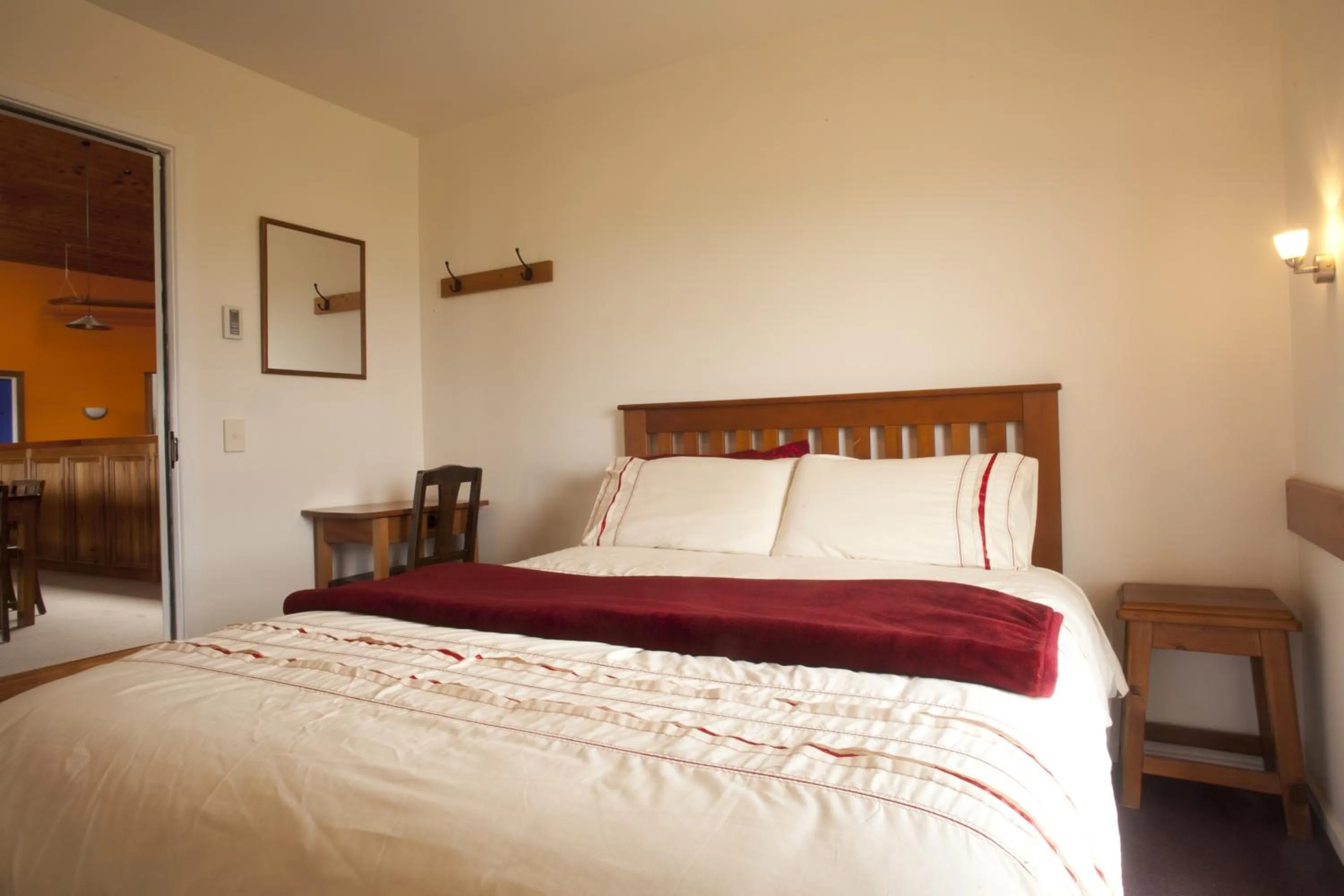 Bed in Old Bones Lodge