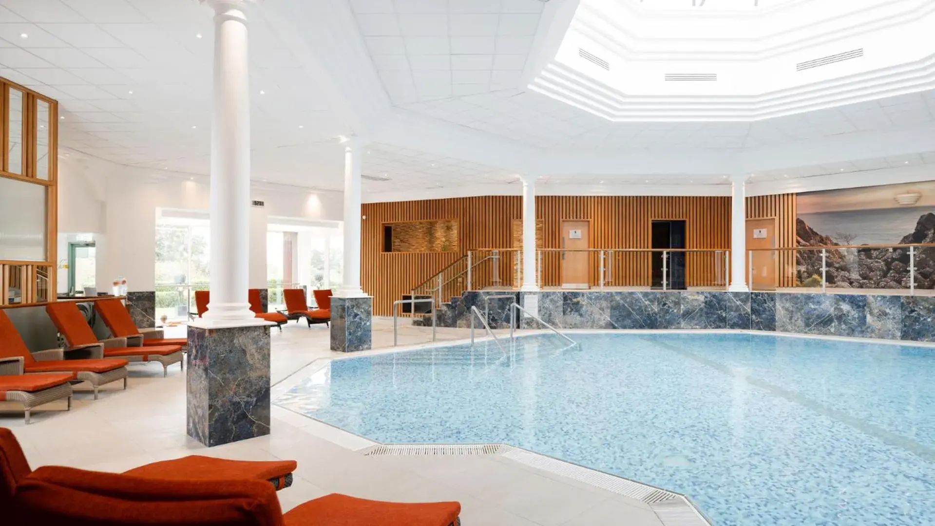 Swimming pool in The Culloden Estate and Spa Swimming pool in The Culloden Estate and Spa