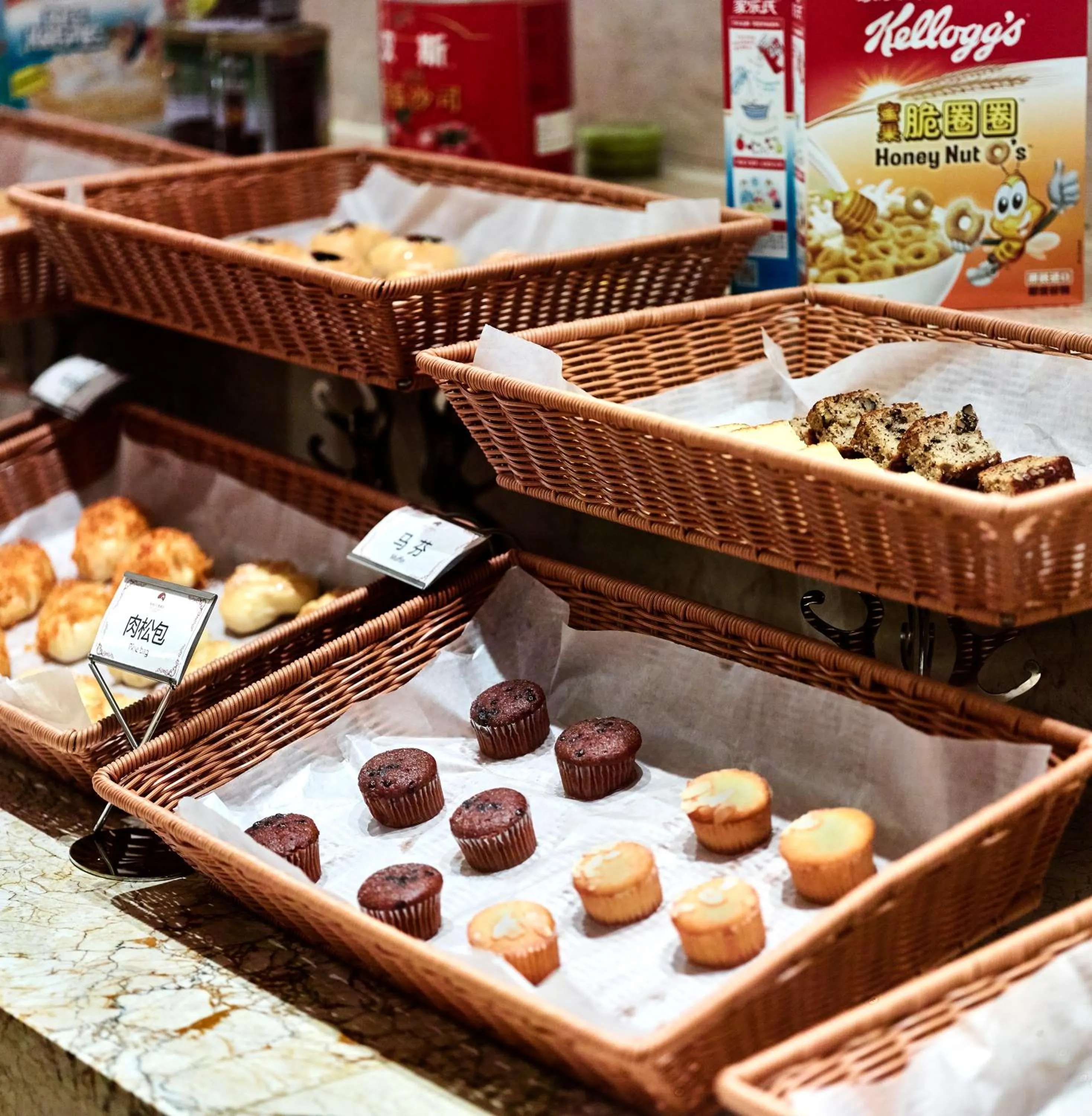 Breakfast in Mei Zhou Guset Hotel