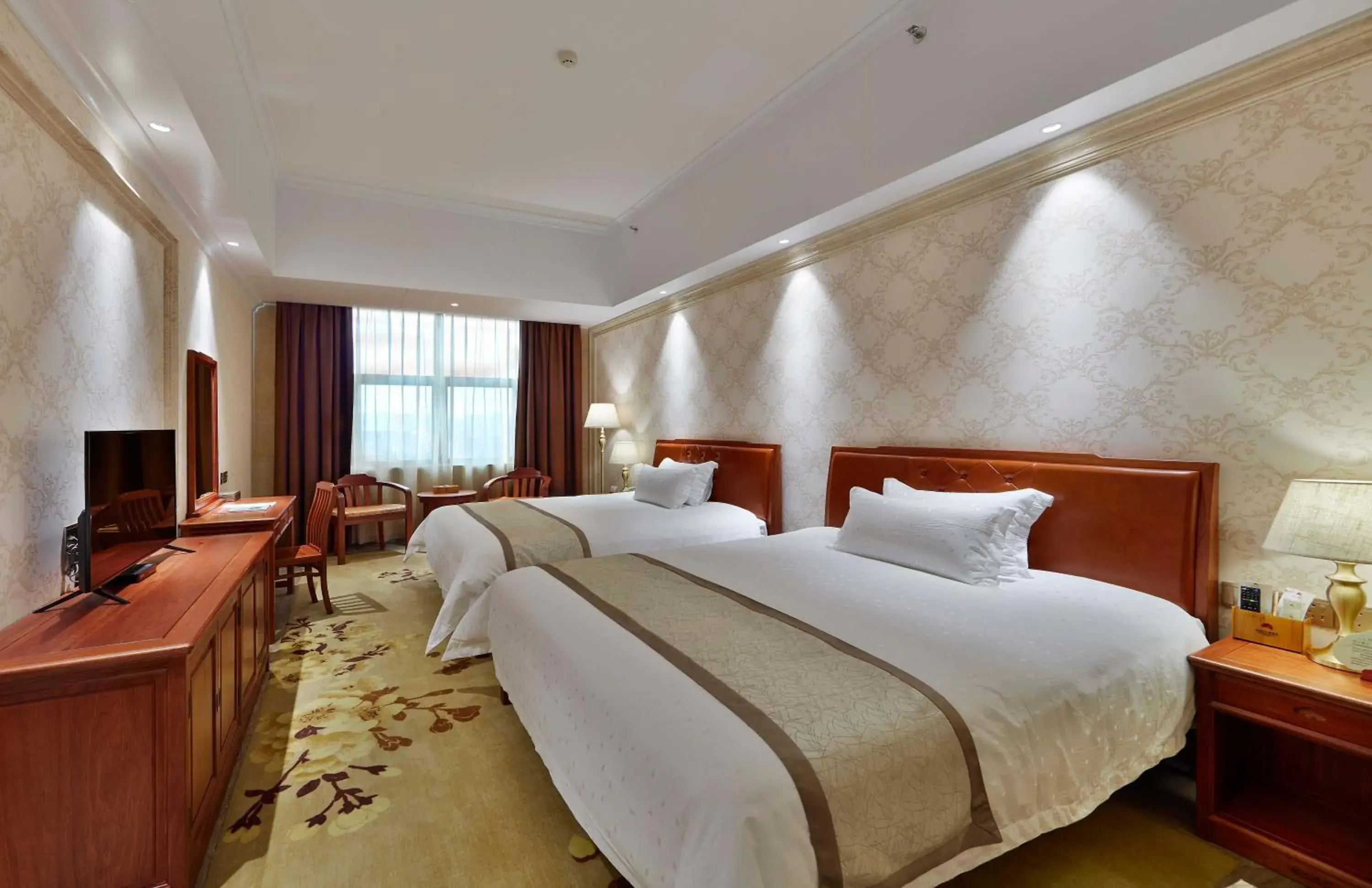 Bedroom in Mei Zhou Guset Hotel Bedroom in Mei Zhou Guset Hotel