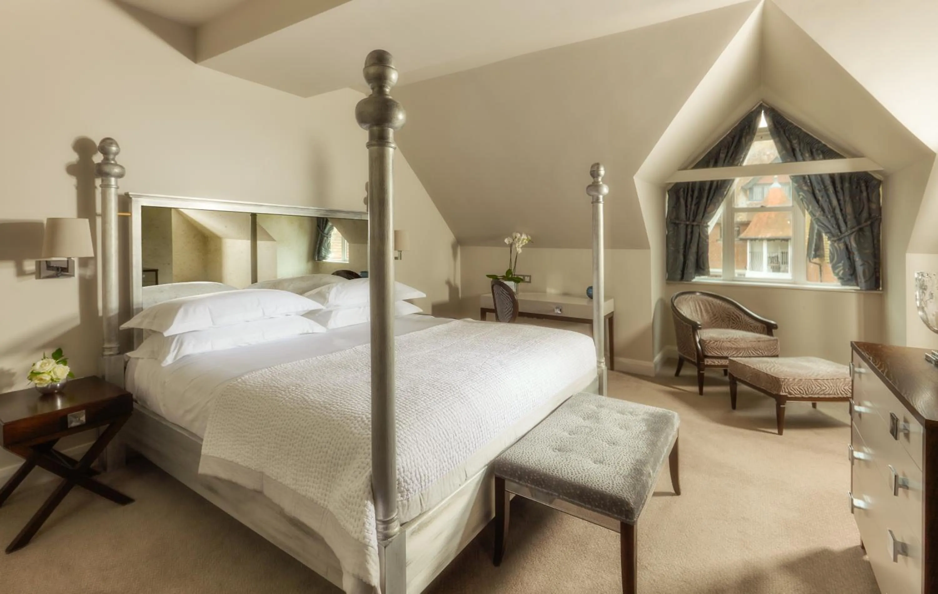 Bed in Danesfield House Hotel And Spa