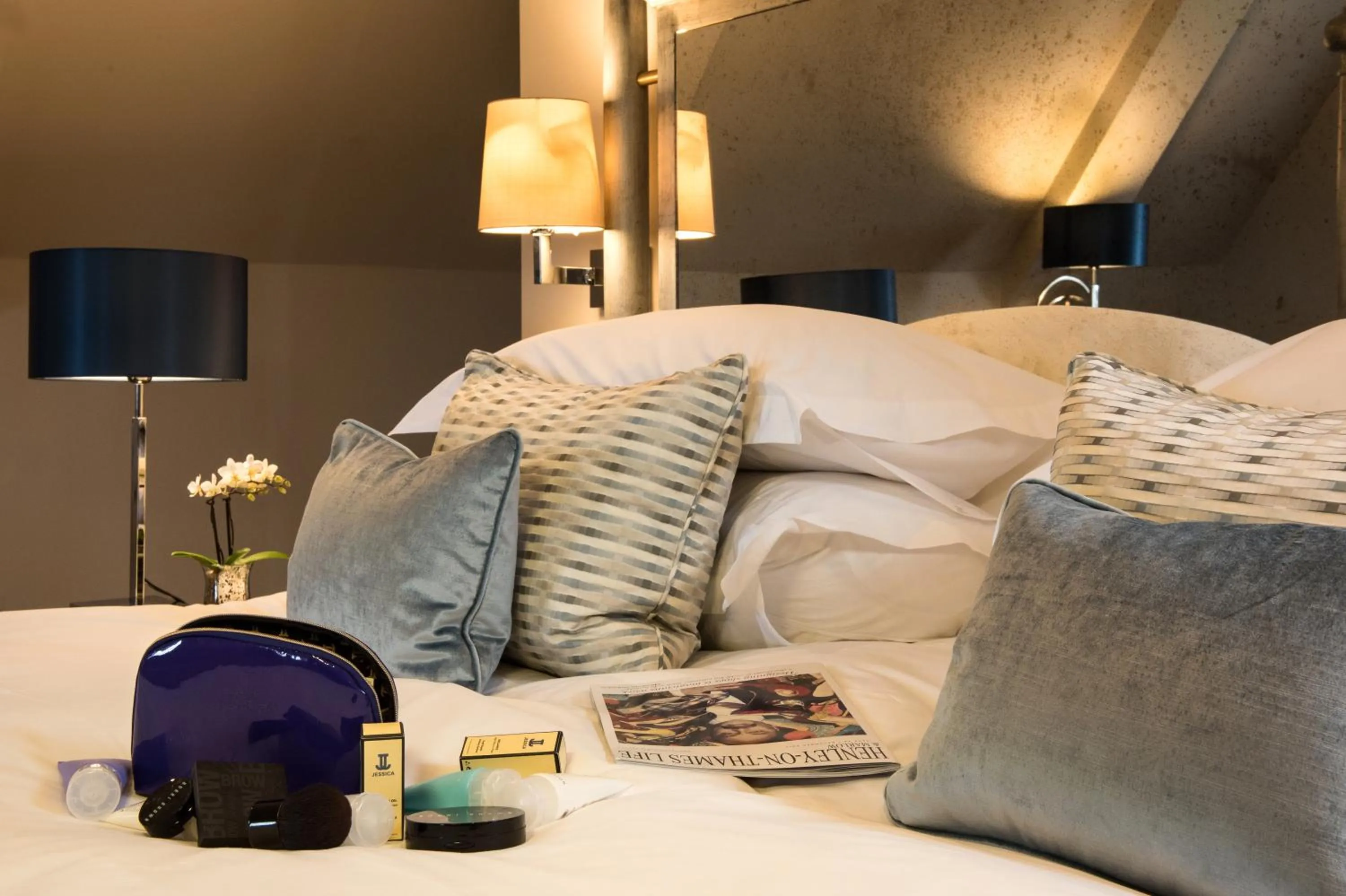 Bed in Danesfield House Hotel And Spa