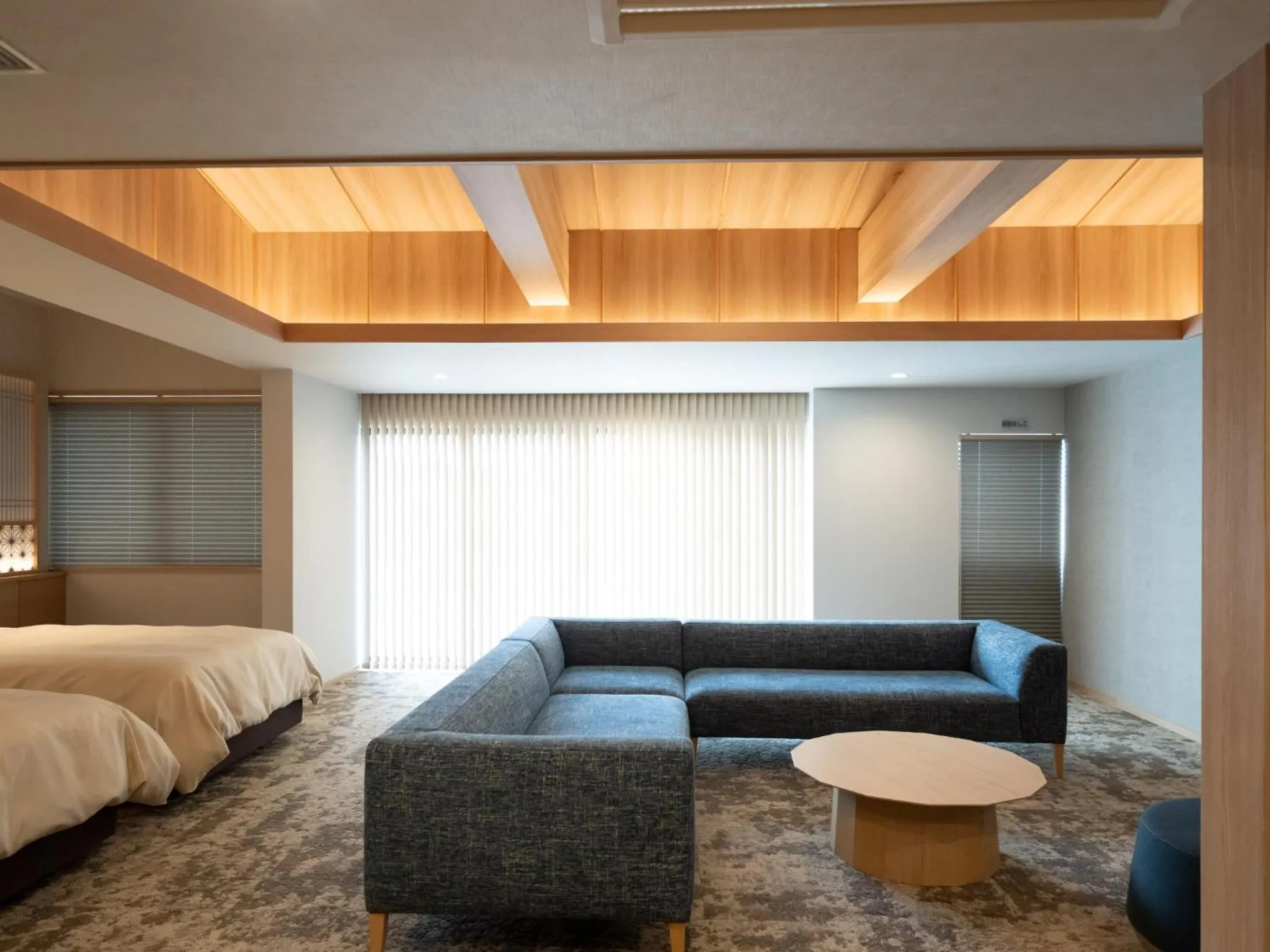 Photo of the whole room in Gensen Ichinoyu