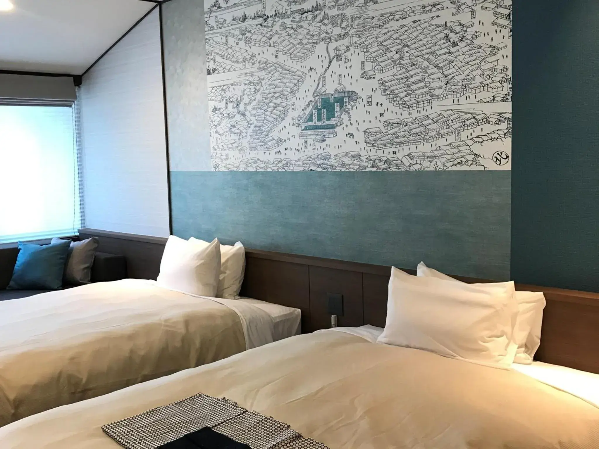 Twin Room - single occupancy in Gensen Ichinoyu Twin Room - single occupancy in Gensen Ichinoyu