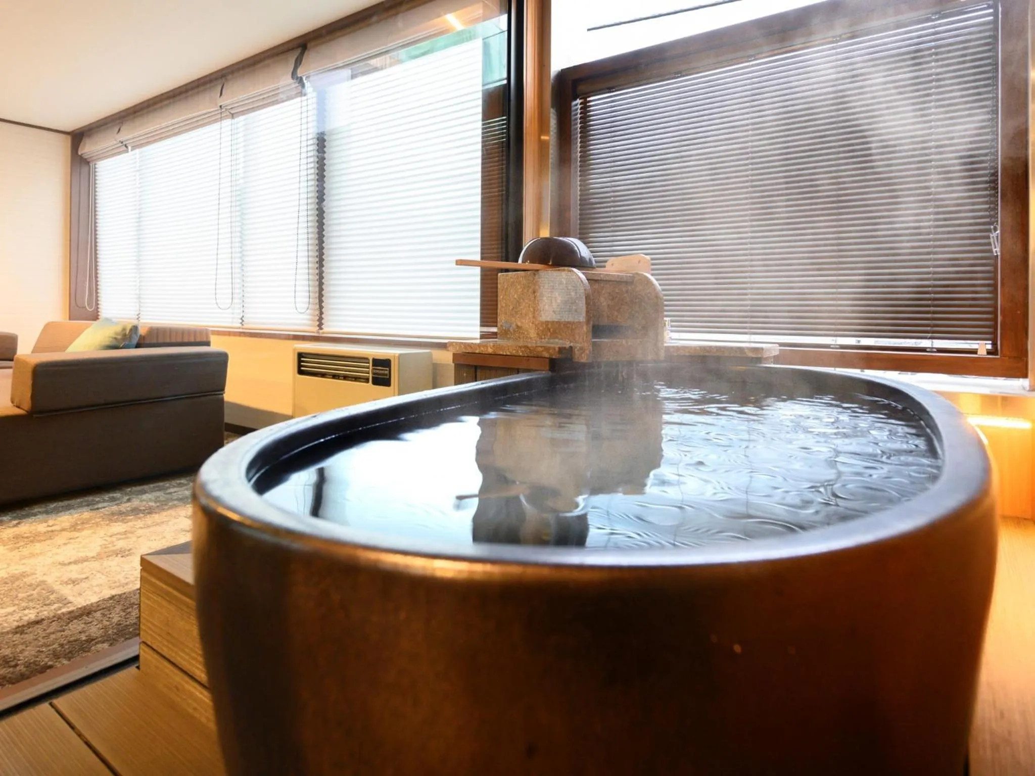 Open Air Bath in Gensen Ichinoyu