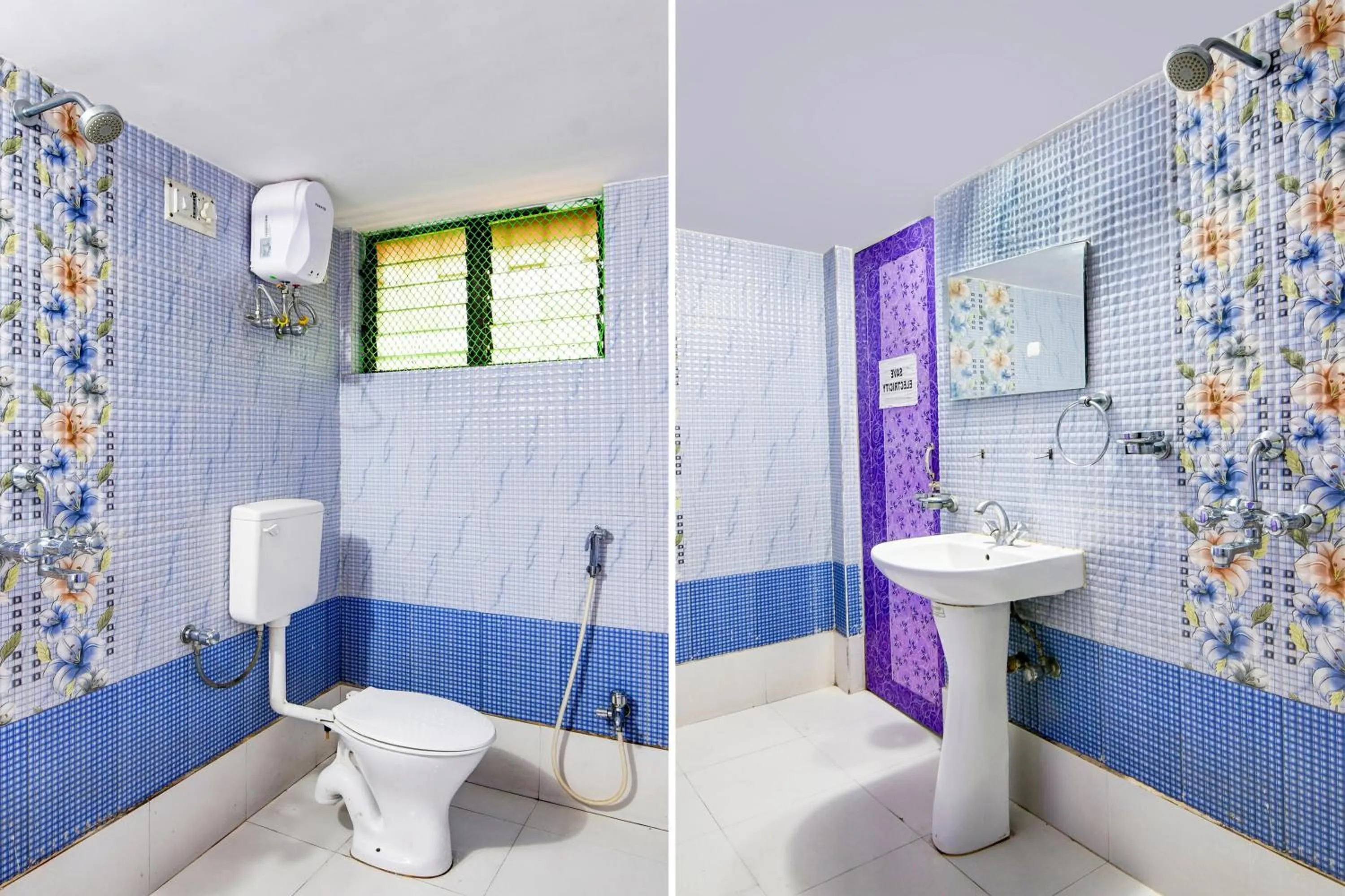 Bathroom in Hotel O Royal Garden