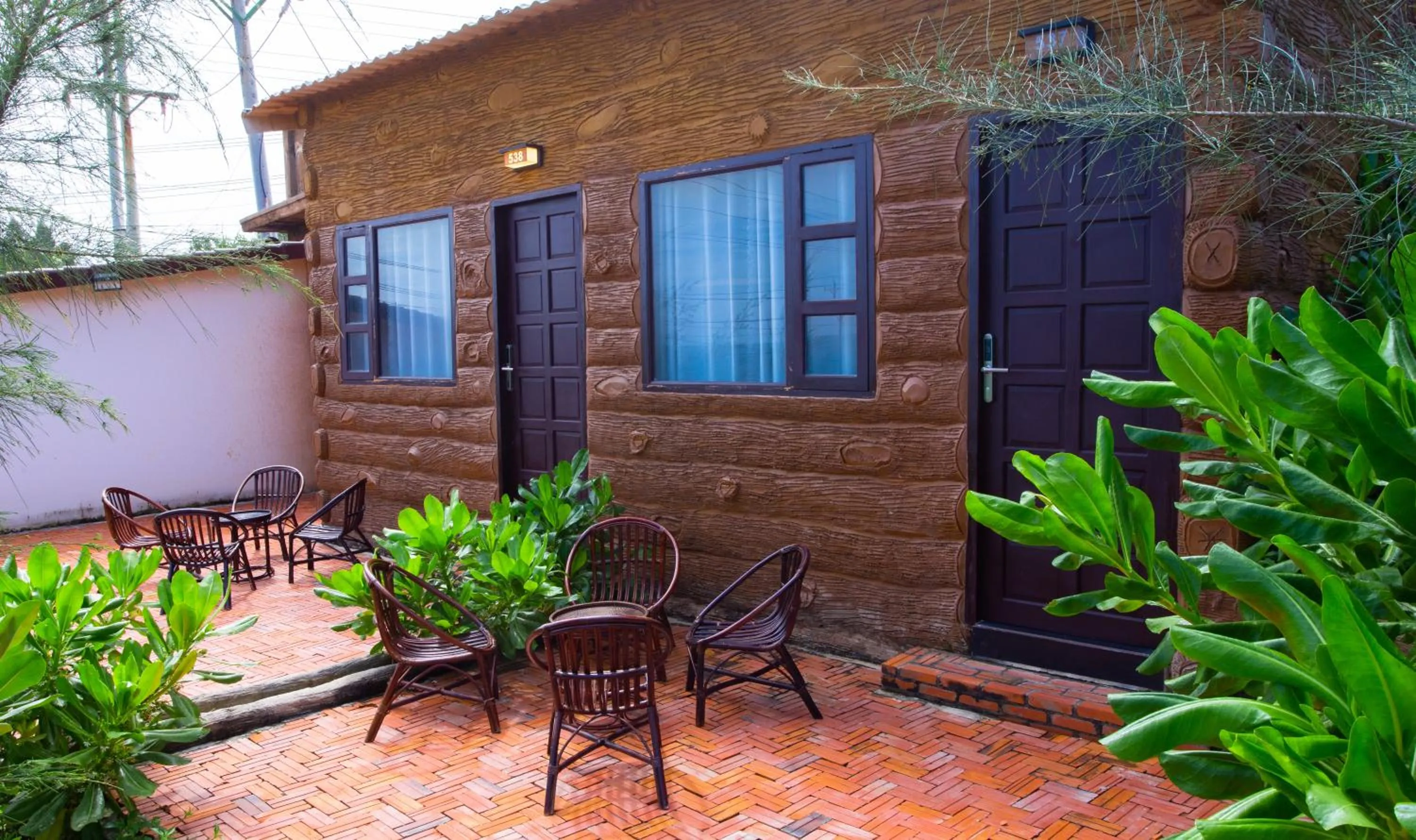 Patio in Adora Bay Ke Ga Beach Resort