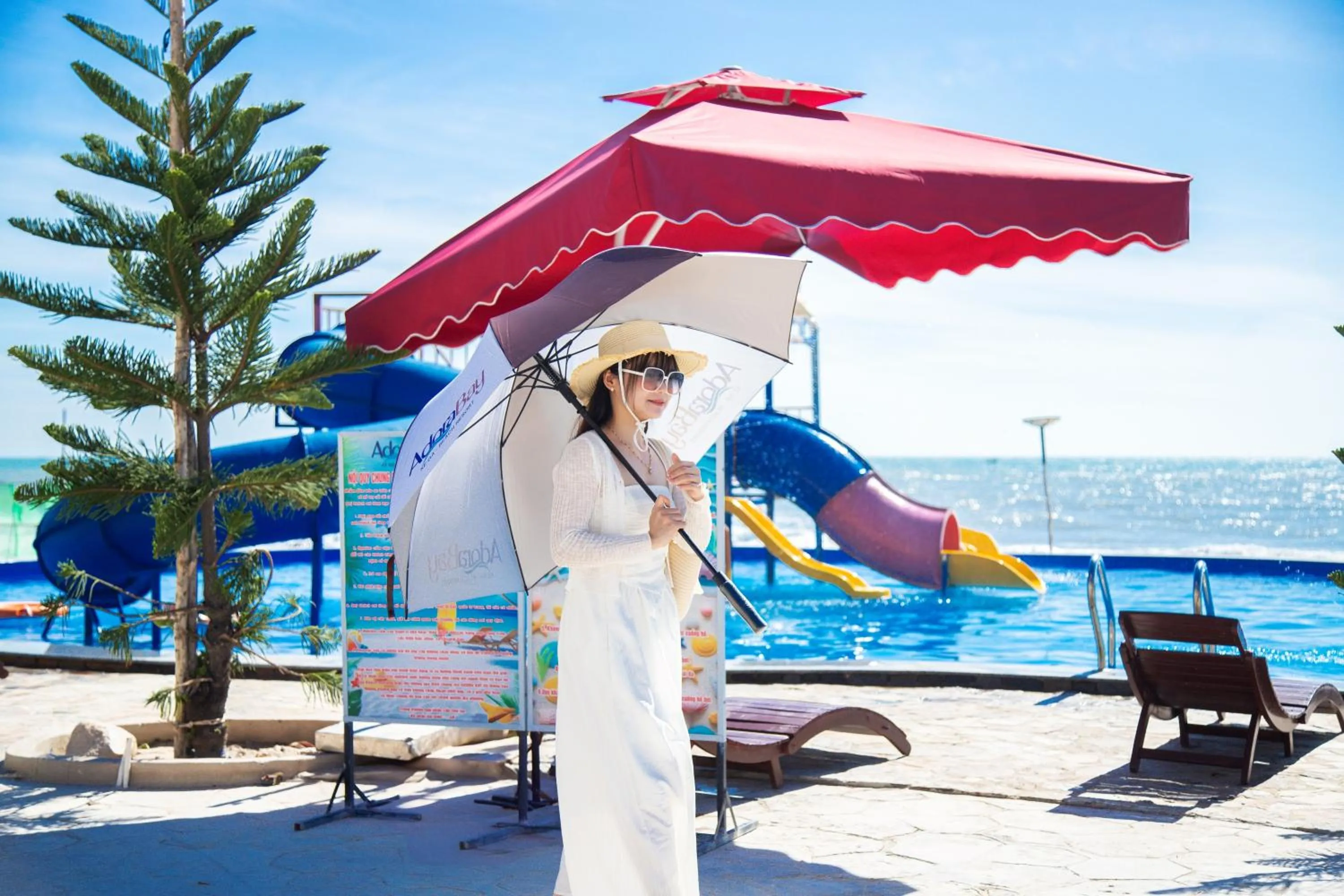 Aqua park in Adora Bay Ke Ga Beach Resort