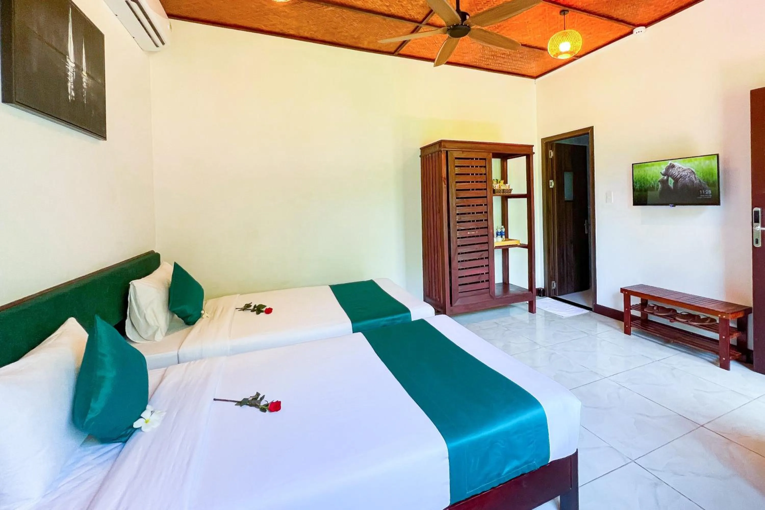 Bed in Adora Bay Ke Ga Beach Resort