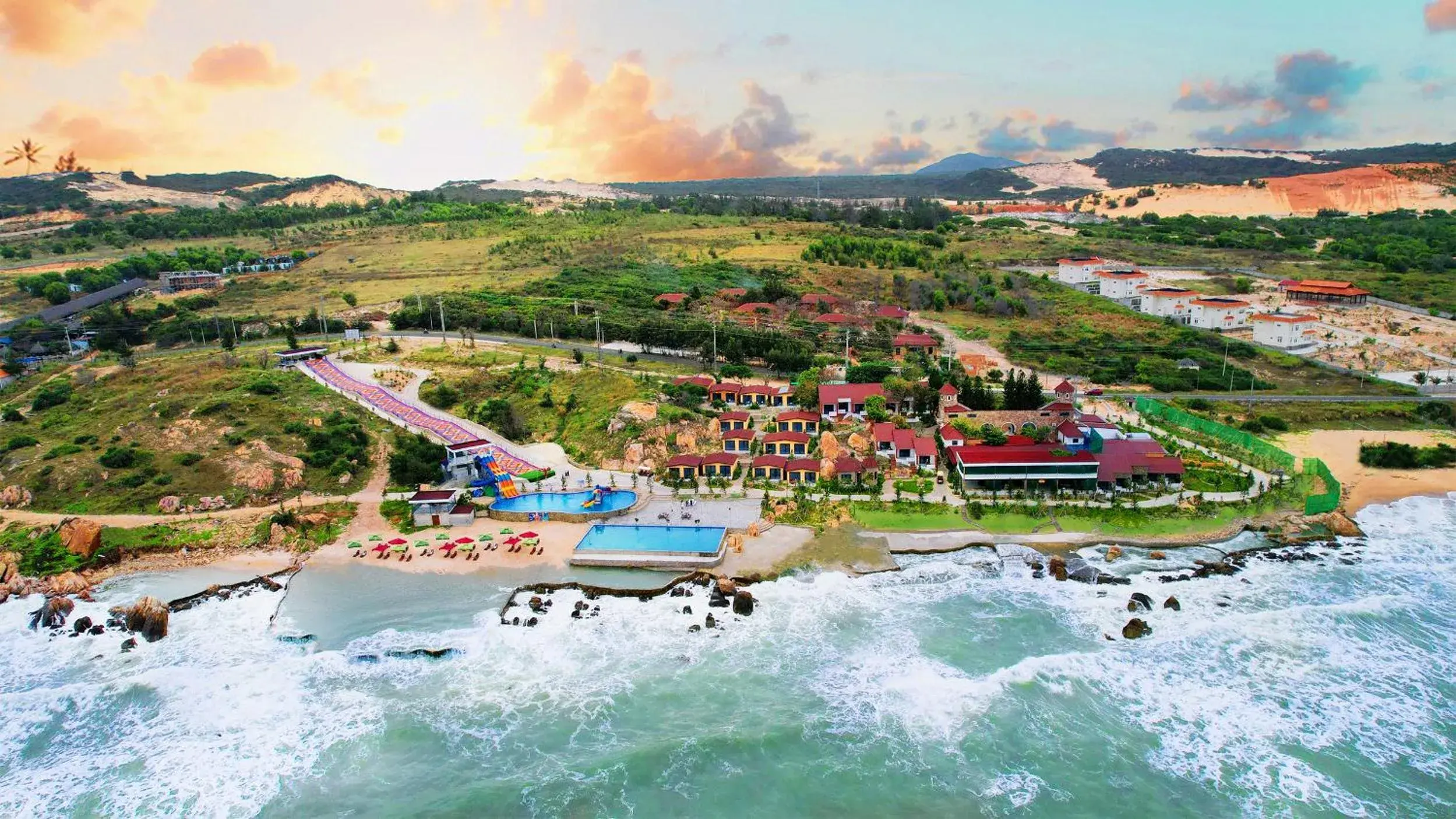 Property building in Adora Bay Ke Ga Beach Resort Property building in Adora Bay Ke Ga Beach Resort