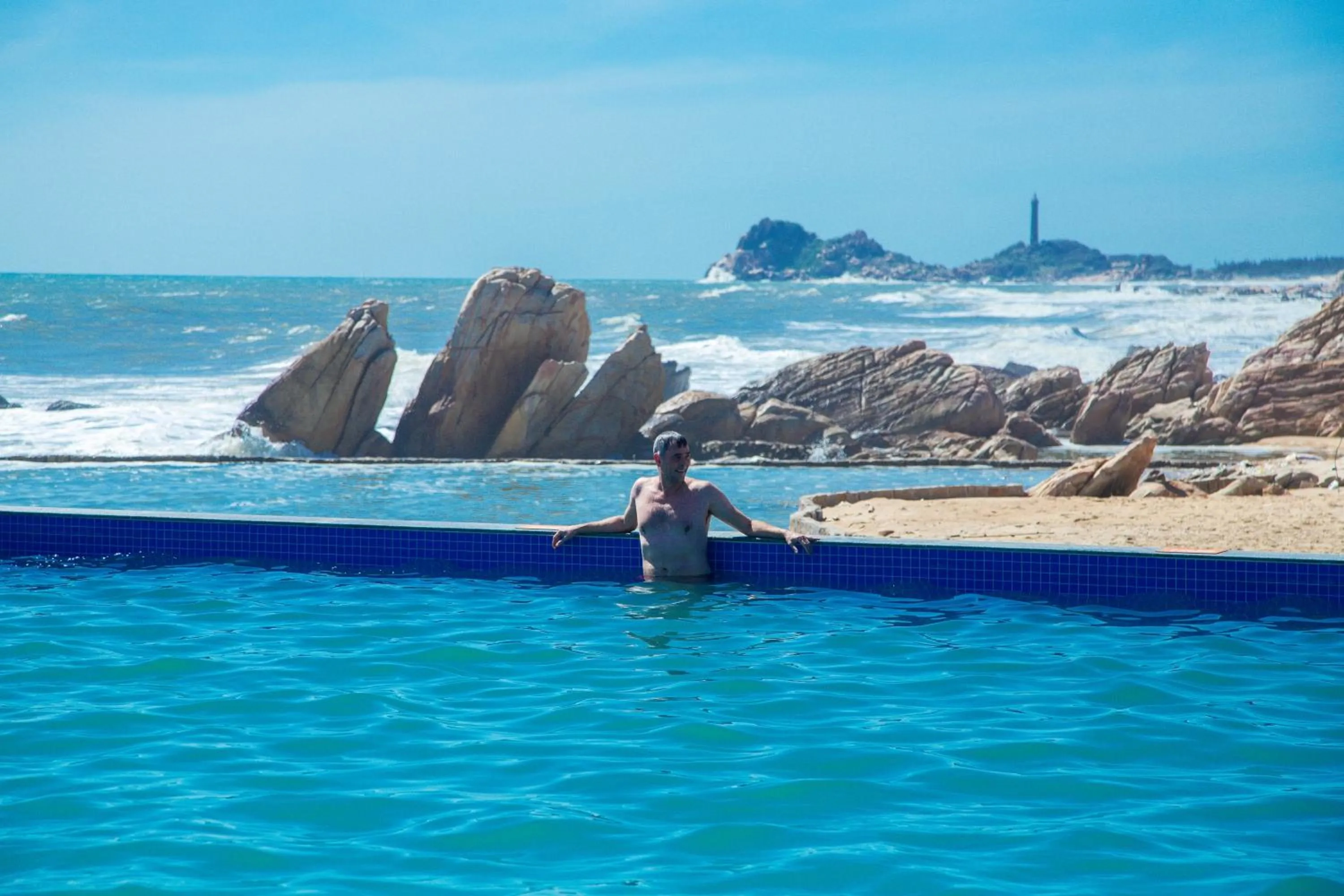 Swimming pool in Adora Bay Ke Ga Beach Resort